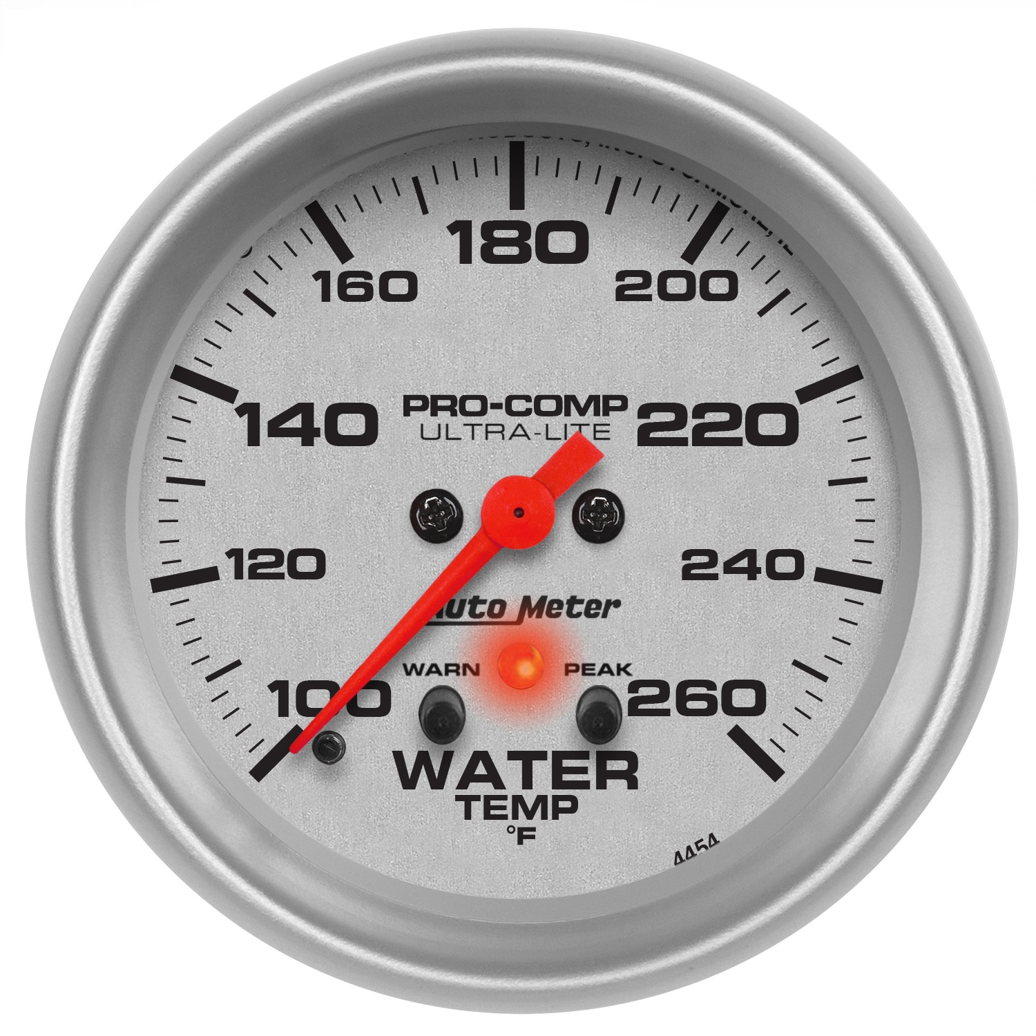 Auto Meter Auto Meter 4454 Ultra-Lite; Electric Water Temperature Gauge