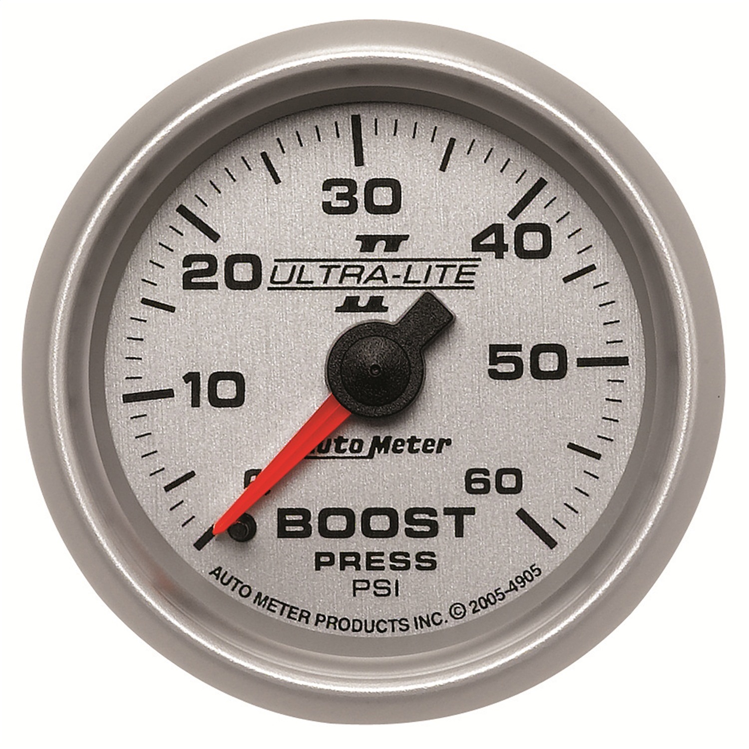Auto Meter Auto Meter 4905 Ultra-Lite II; Mechanical Boost Gauge
