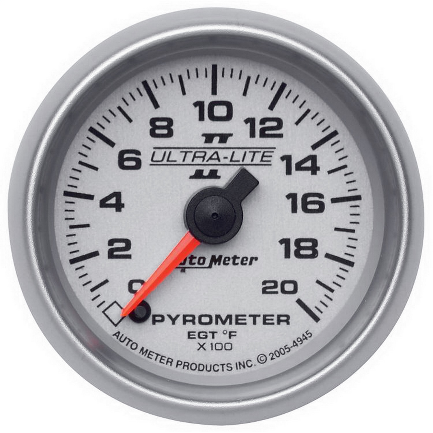 Auto Meter Auto Meter 4945 Ultra-Lite II; Electric Pyrometer Gauge Kit