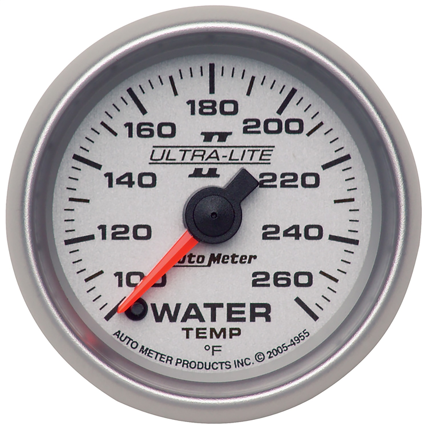 Auto Meter Auto Meter 4955 Ultra-Lite II; Electric Water Temperature Gauge