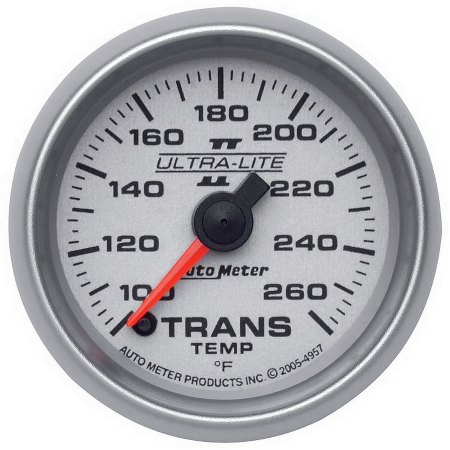 Auto Meter Auto Meter 4957 Ultra-Lite II; Electric Transmission Temperature Gauge