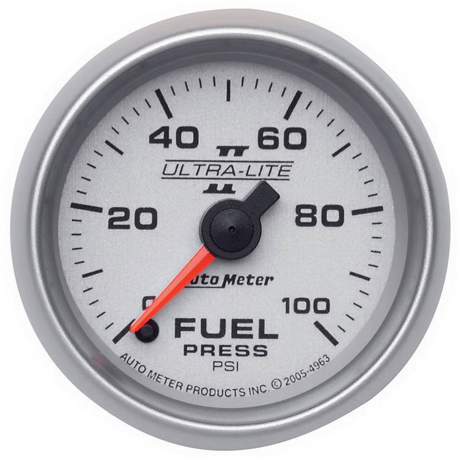 Auto Meter Auto Meter 4963 Ultra-Lite II; Electric Fuel Pressure Gauge