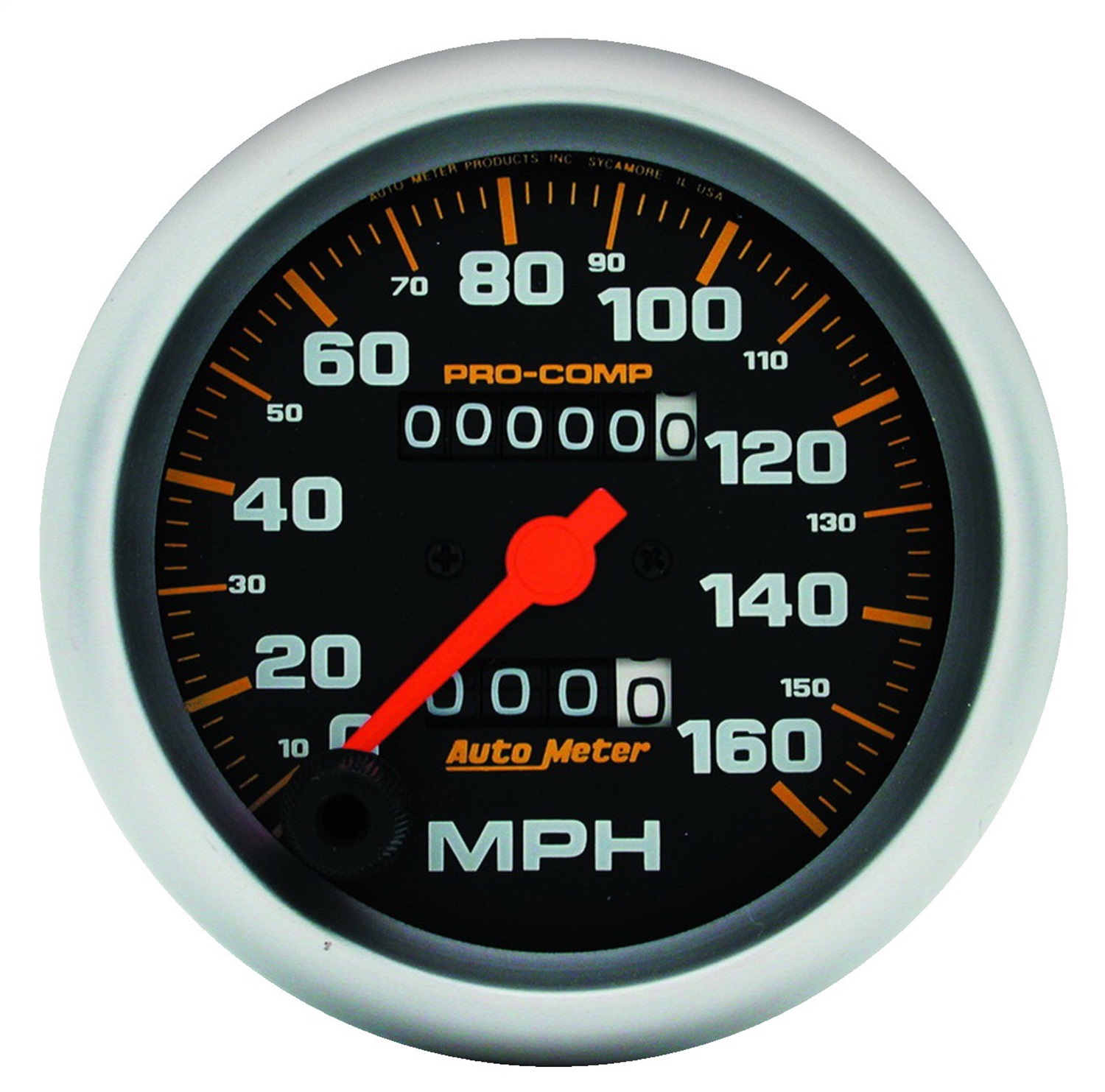 Auto Meter Auto Meter 5153 Pro-Comp; Mechanical In-Dash Speedometer