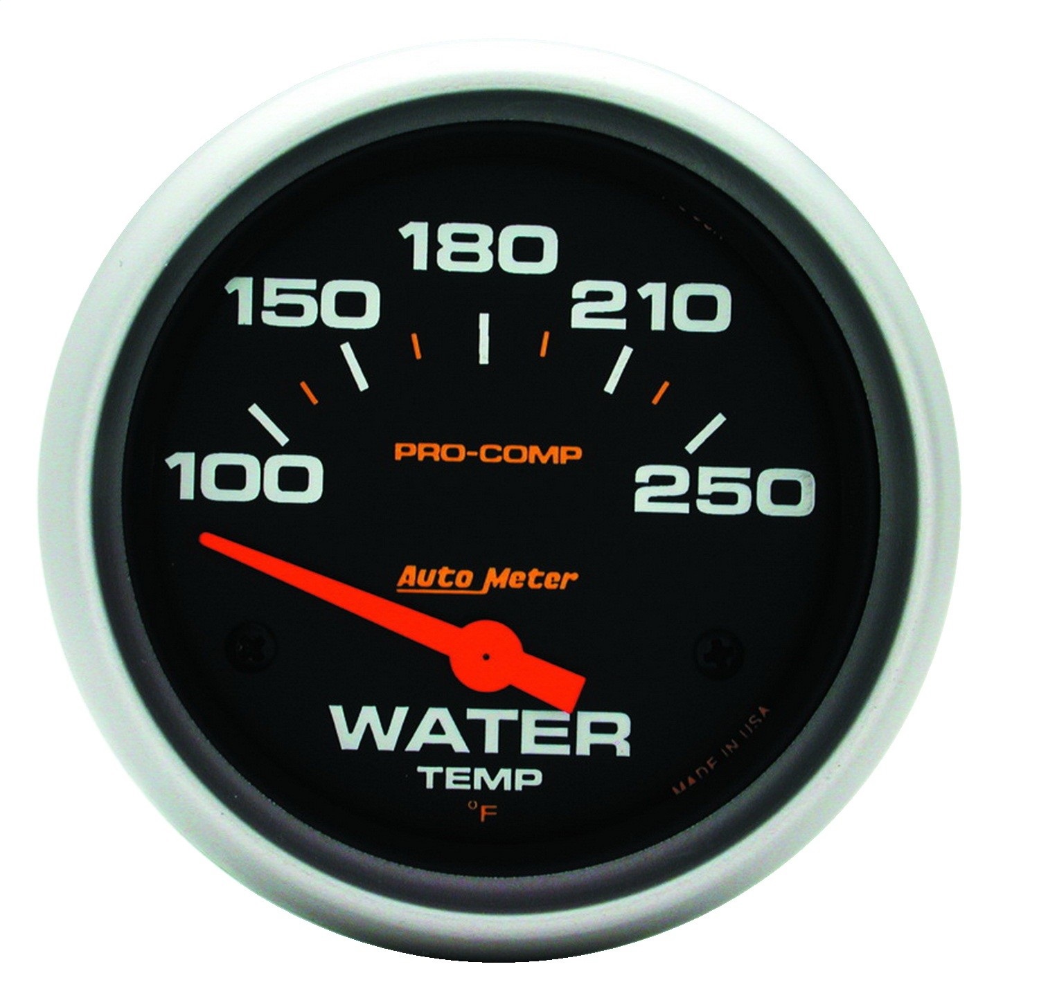 Auto Meter Auto Meter 5437 Pro-Comp; Electric Water Temperature Gauge