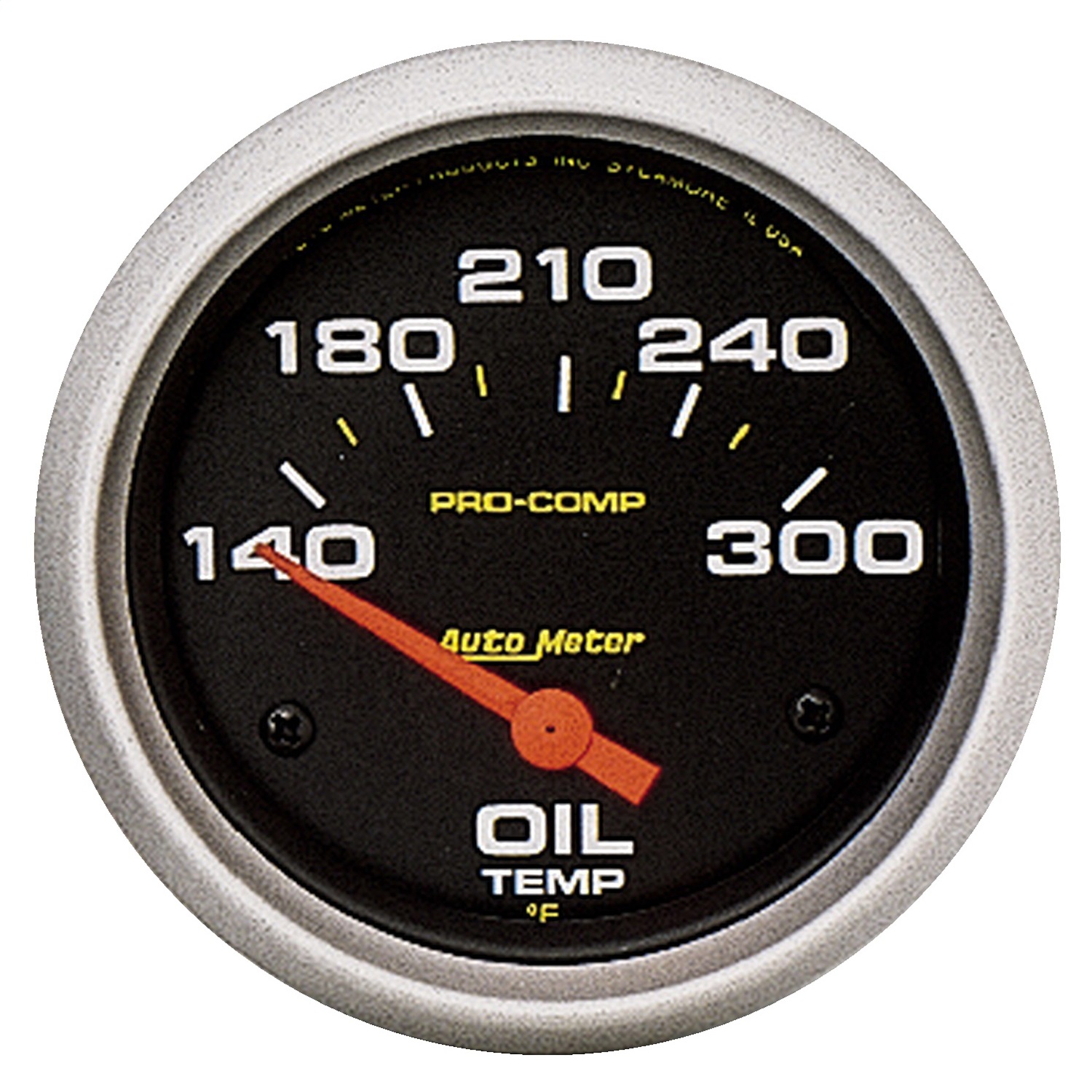 Auto Meter Auto Meter 5447 Pro-Comp; Electric Oil Temperature Gauge