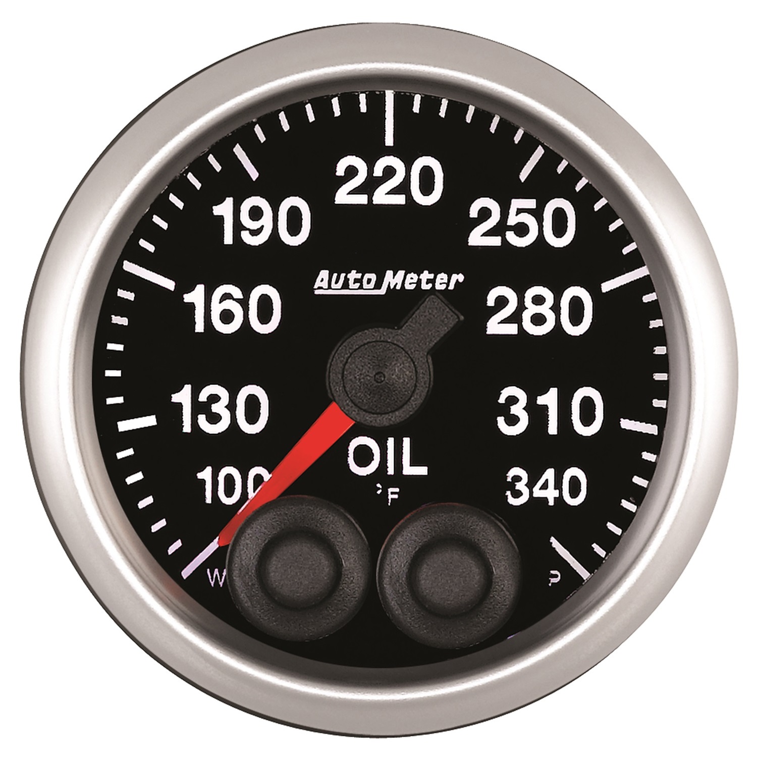 Auto Meter Auto Meter 5540 Competition Series; Oil Temperature Gauge