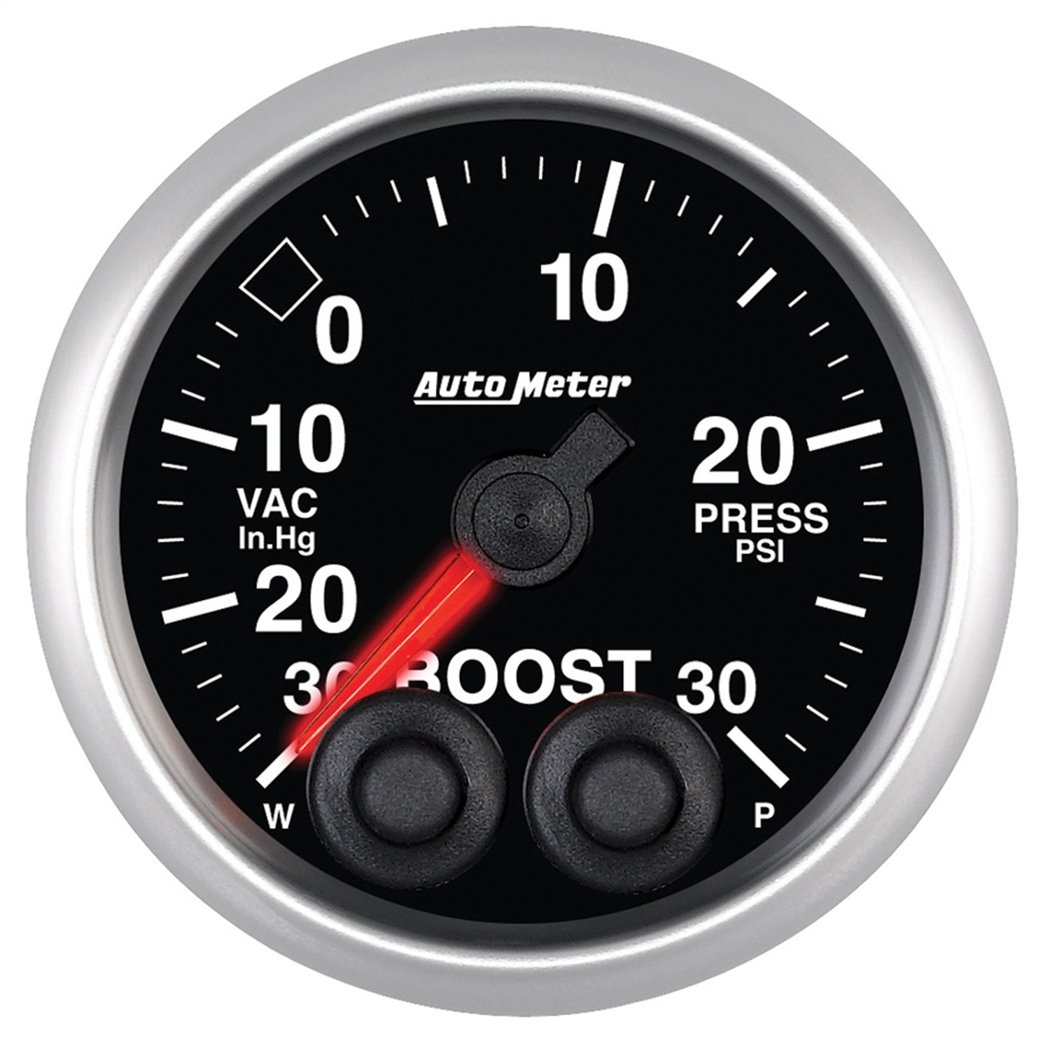 Auto Meter Auto Meter 5677 Elite Series; Boost/Vacuum Gauge