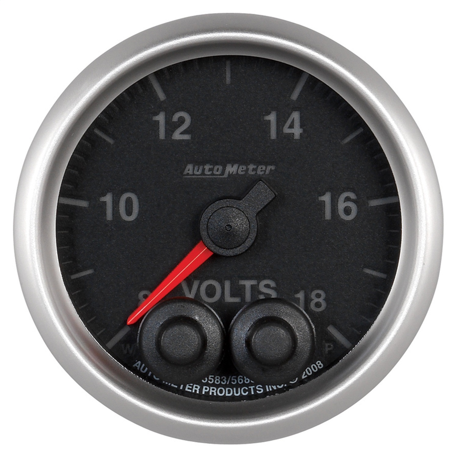 Auto Meter Auto Meter 5683 Elite Series; Voltmeter
