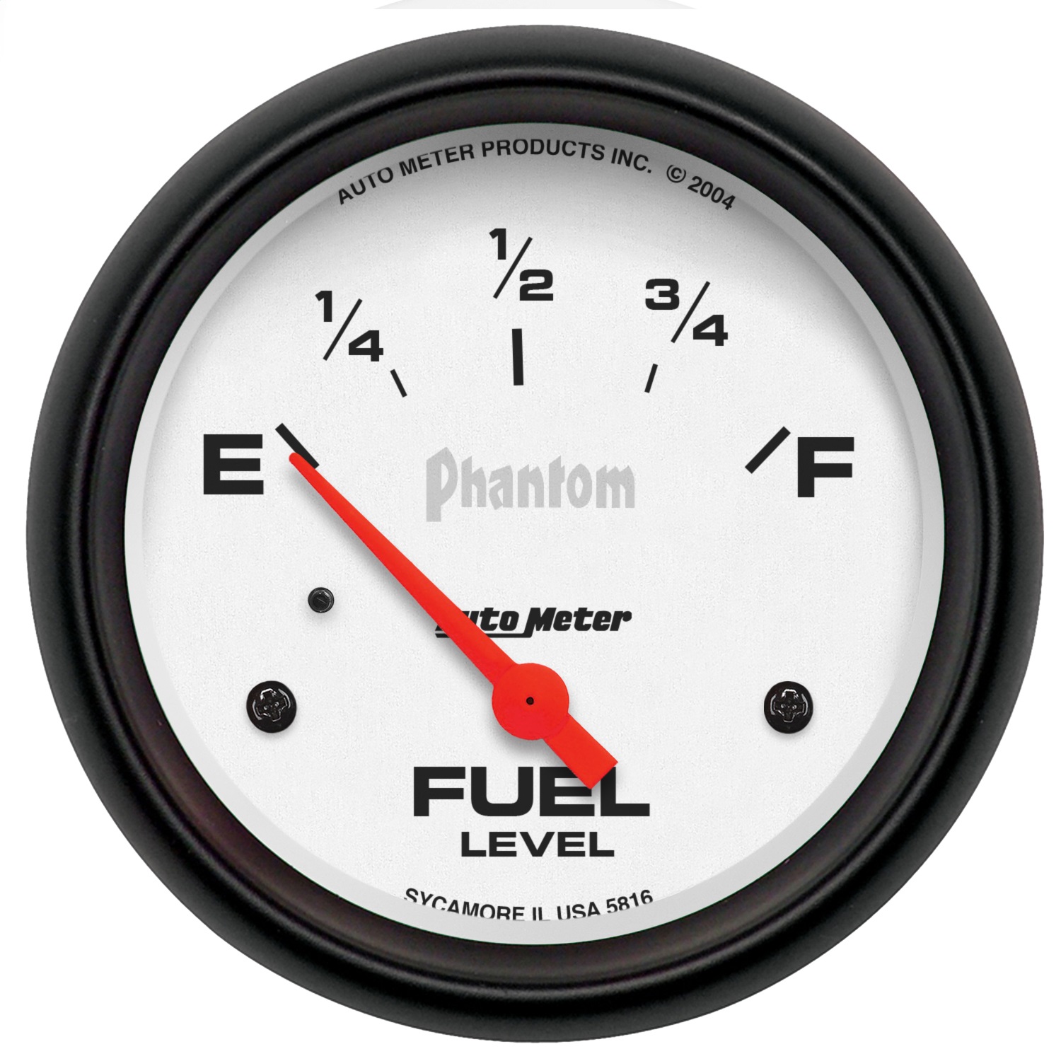 Auto Meter Auto Meter 5816 Phantom; Electric Fuel Level Gauge