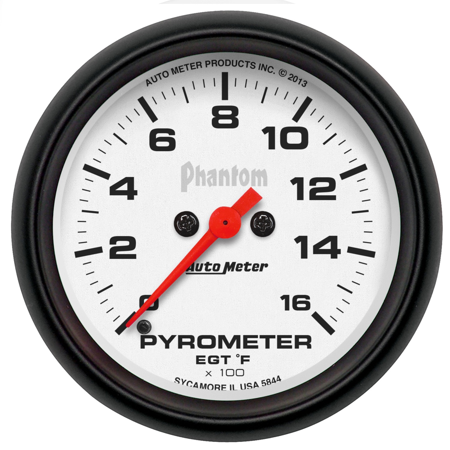 Auto Meter Auto Meter 5844 Phantom; Digital Pyrometer Gauge Kit