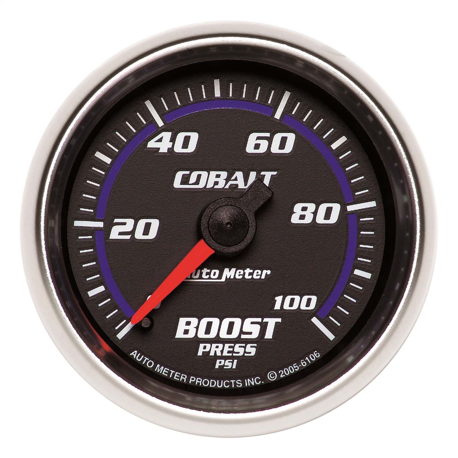 Auto Meter Auto Meter 6106 Cobalt; Mechanical Boost Gauge