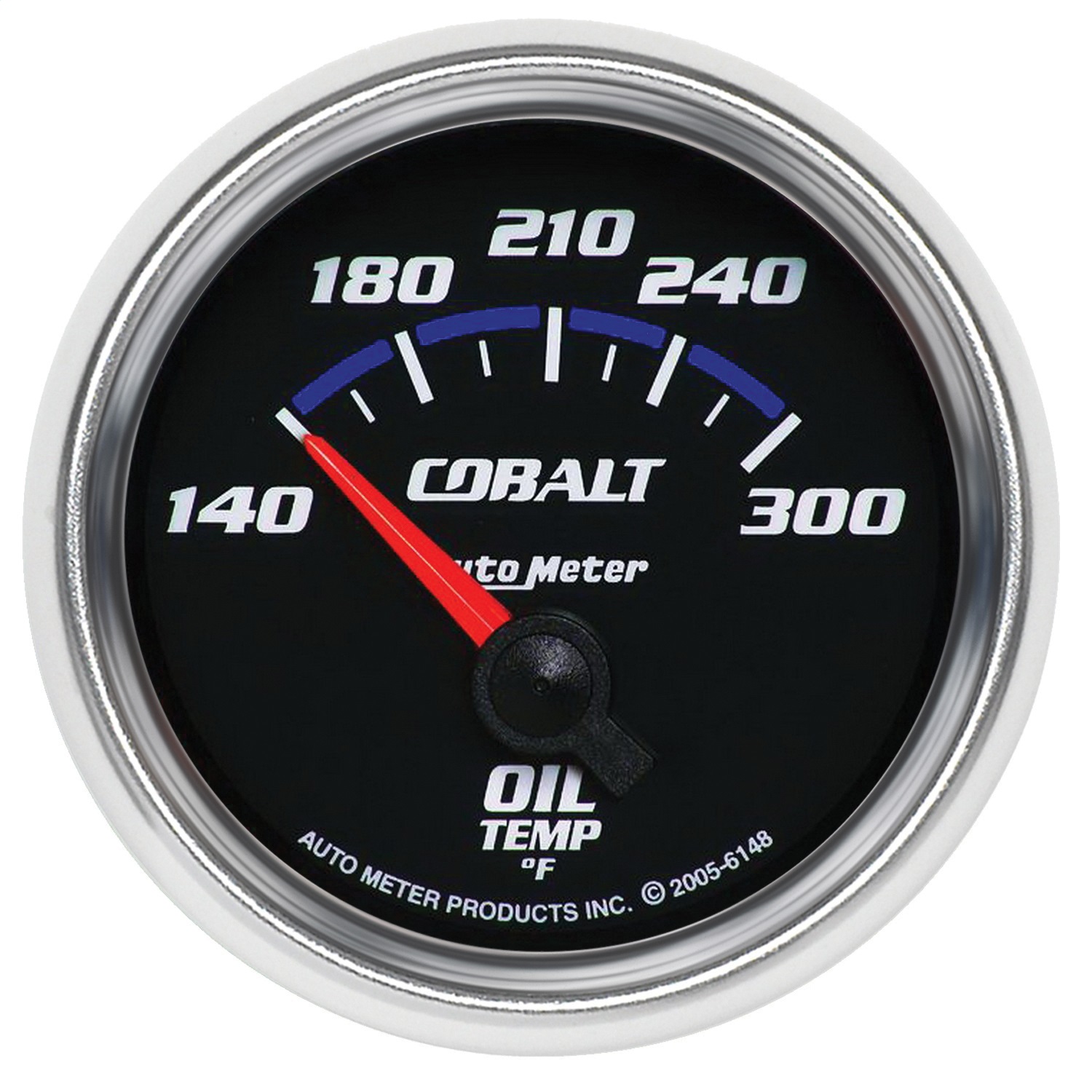 Auto Meter Auto Meter 6148 Cobalt; Electric Oil Temperature Gauge