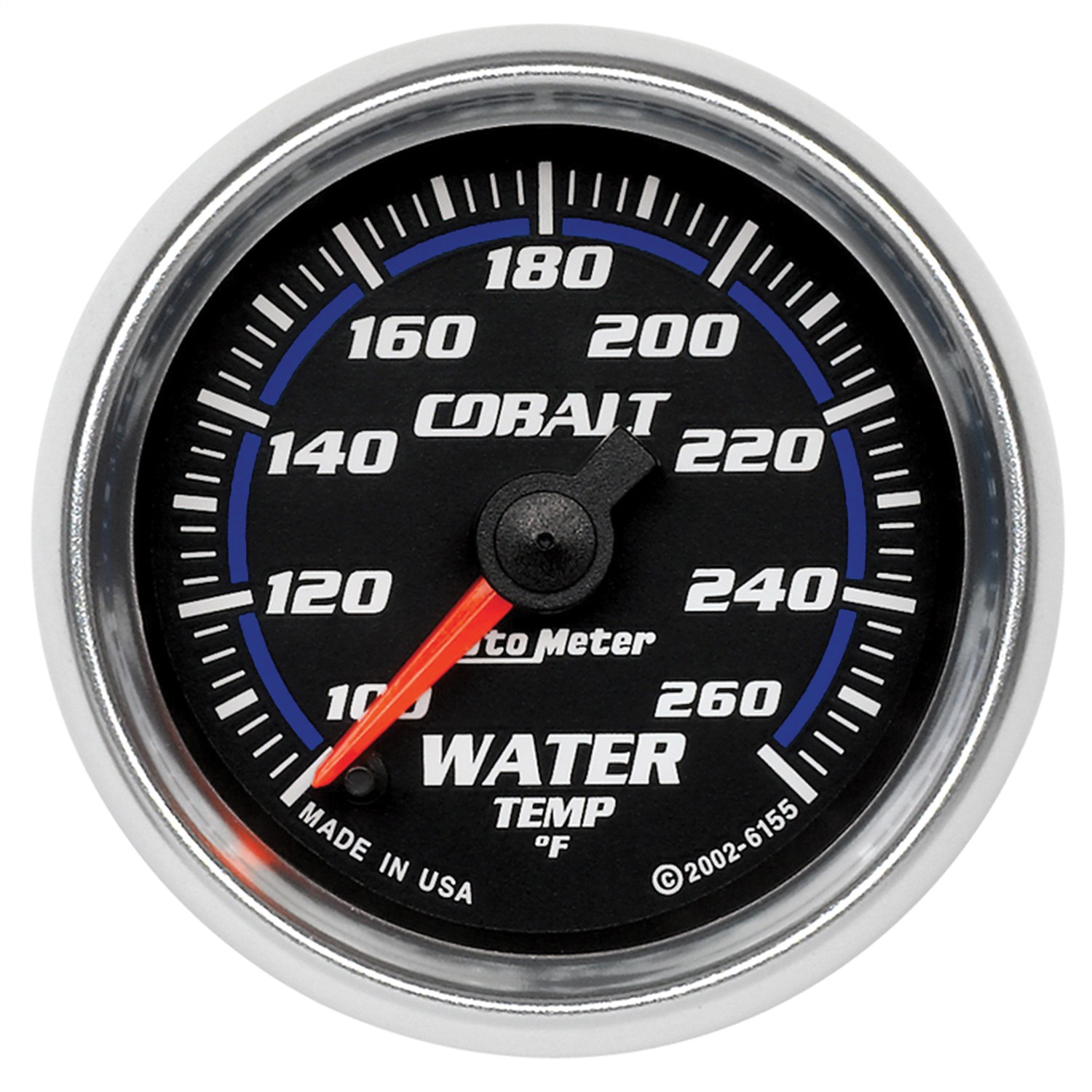 Auto Meter Auto Meter 6155 Cobalt; Electric Water Temperature Gauge