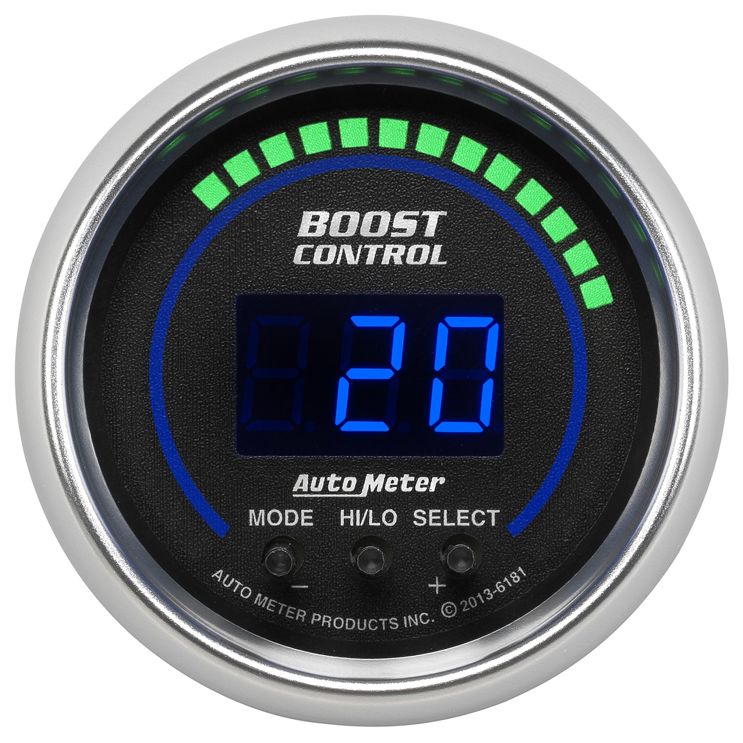 Auto Meter Auto Meter 6181 Cobalt; Digital Boost Gauge