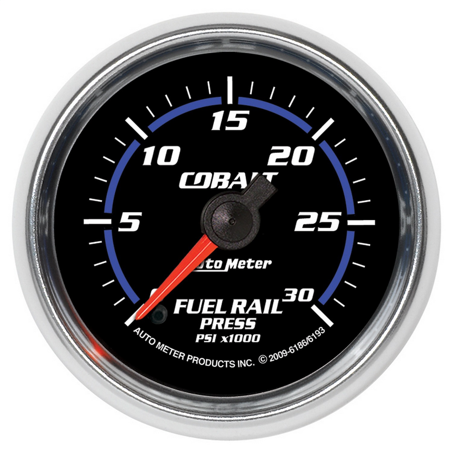 Auto Meter Auto Meter 6186 Cobalt; Fuel Rail Pressure Gauge