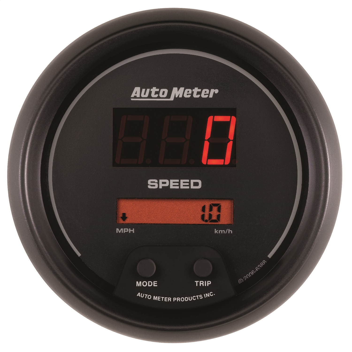 Auto Meter Auto Meter 6388 Sport-Comp; Digital In Dash Speedometer