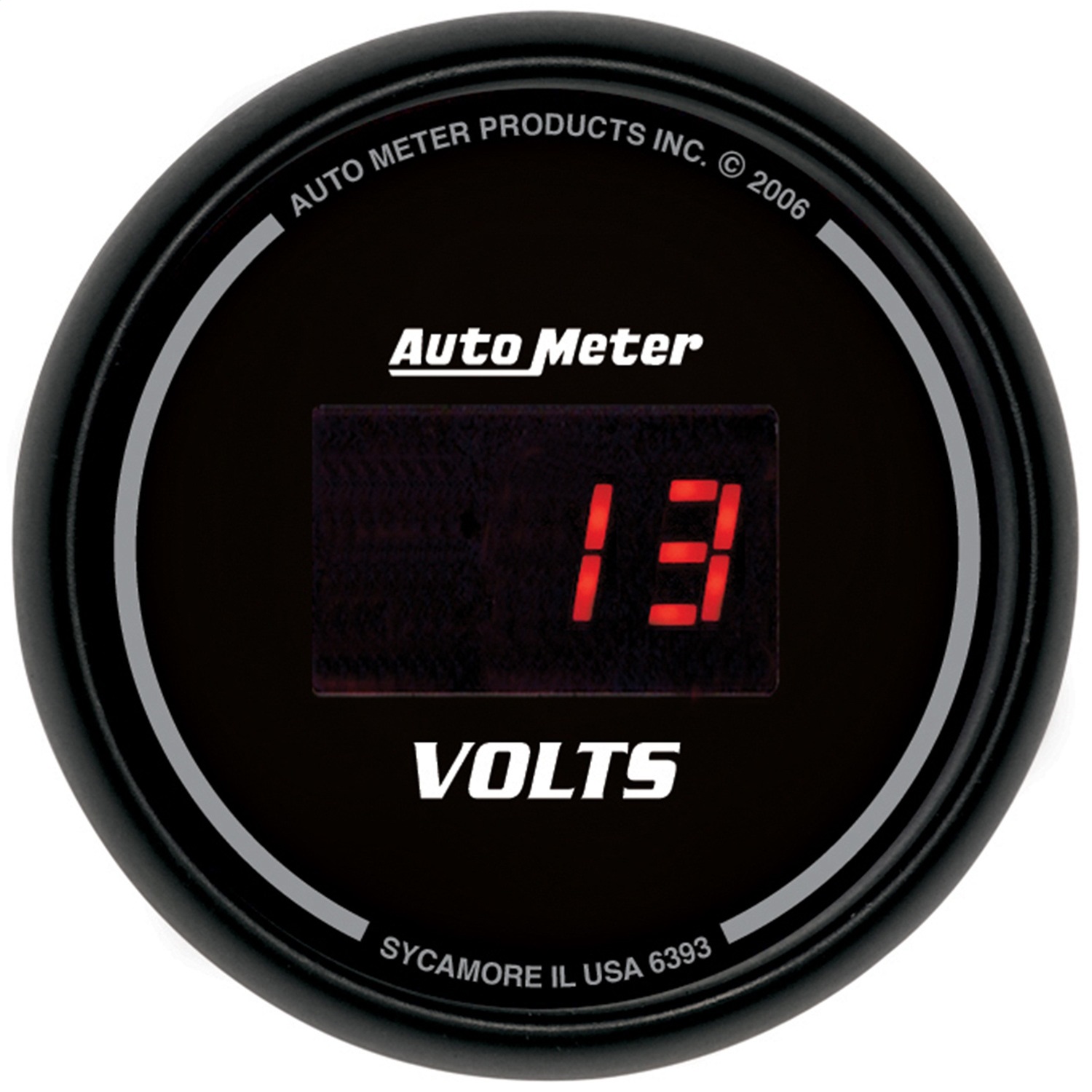 Auto Meter Auto Meter 6393 Sport-Comp; Digital Voltmeter Gauge