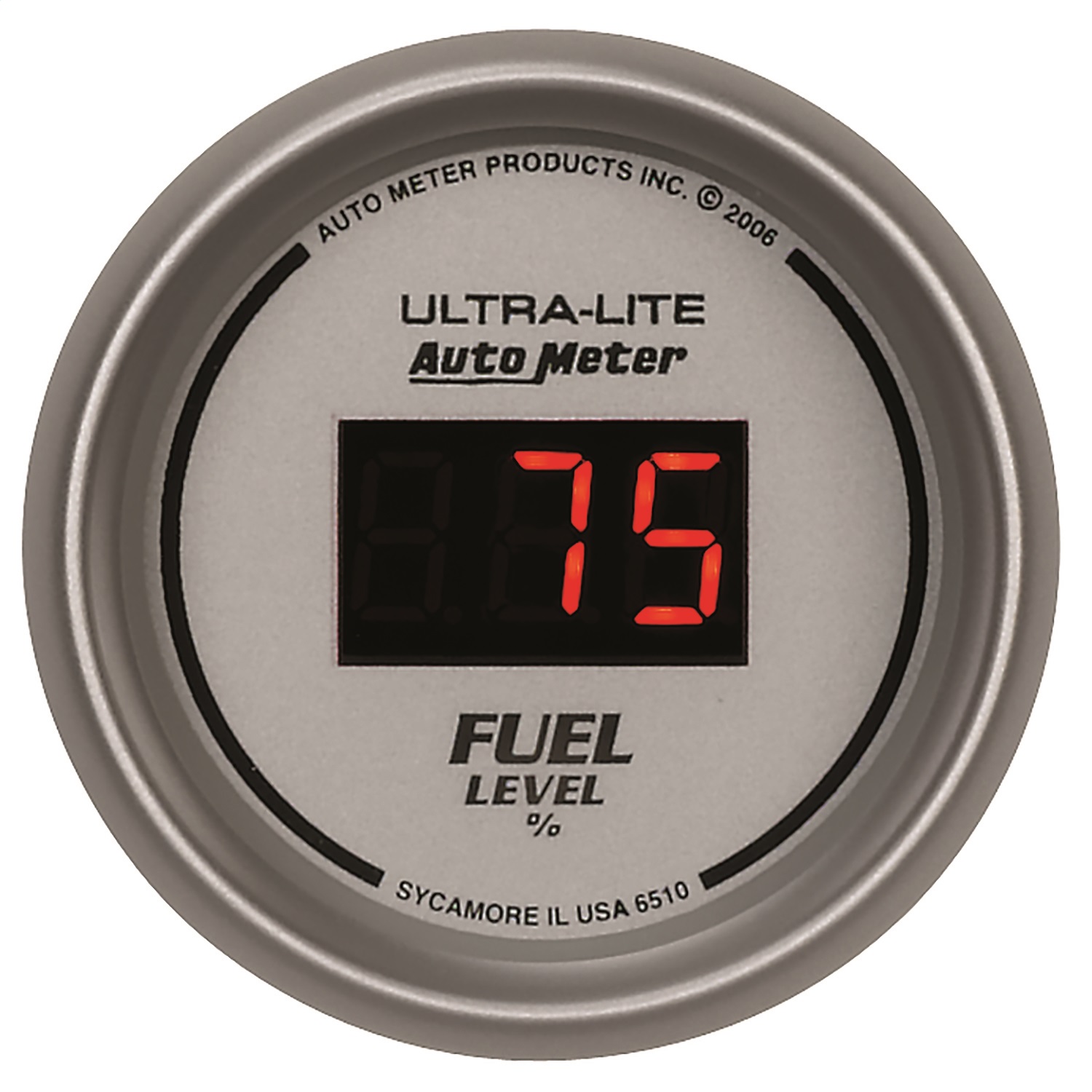 Auto Meter Auto Meter 6510 Ultra-Lite; Digital Programmable Fuel Level Gauge