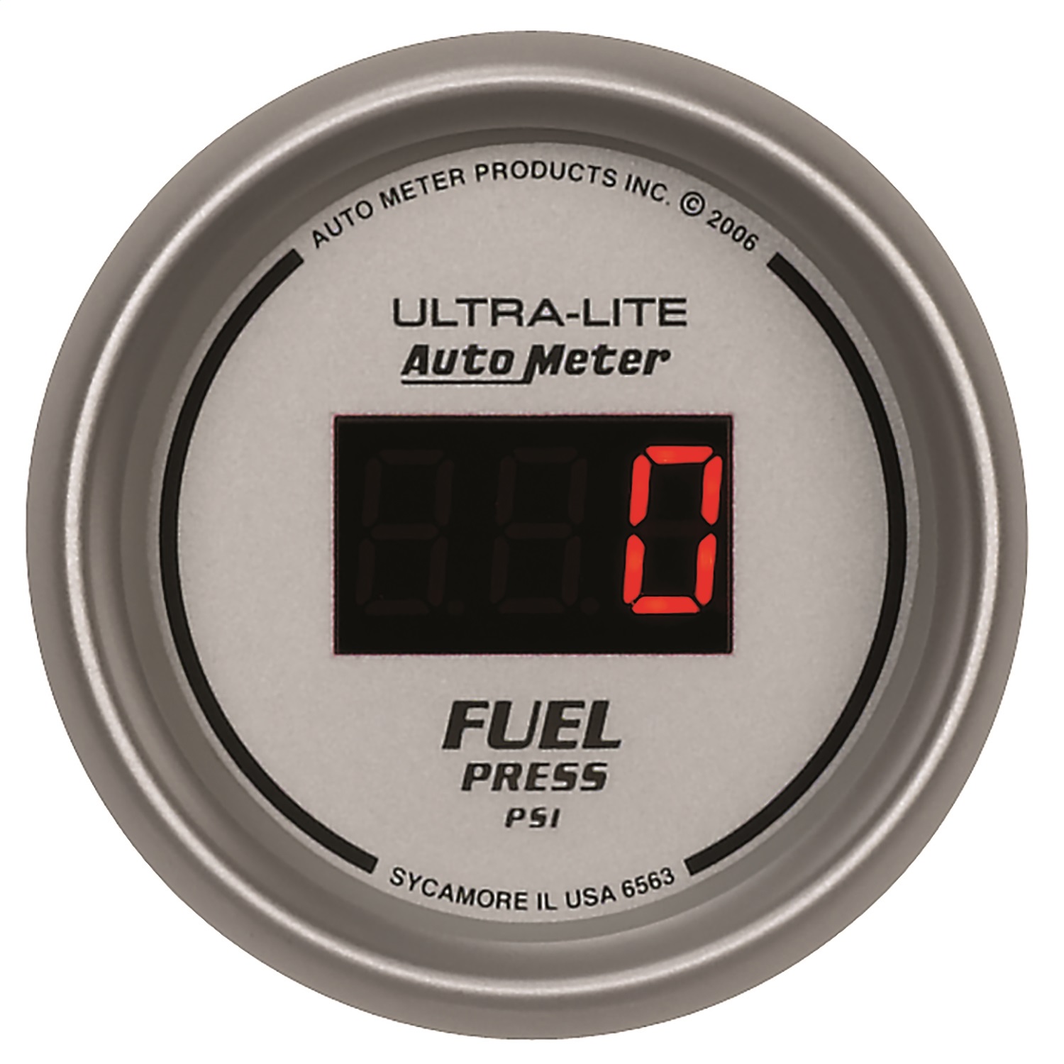 Auto Meter Auto Meter 6563 Ultra-Lite; Digital Fuel Pressure Gauge