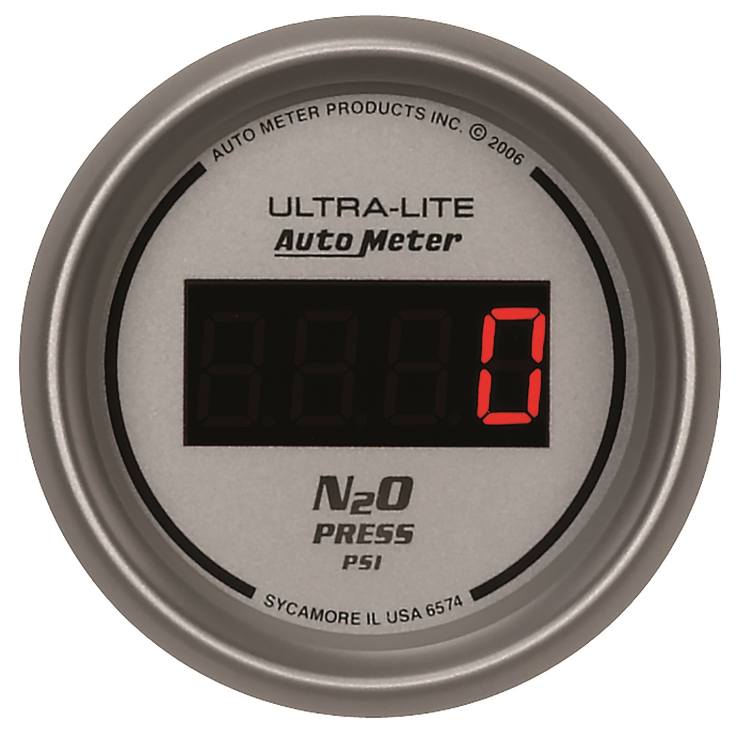 Auto Meter Auto Meter 6574 Ultra-Lite; Digital Nitrous Pressure Gauge