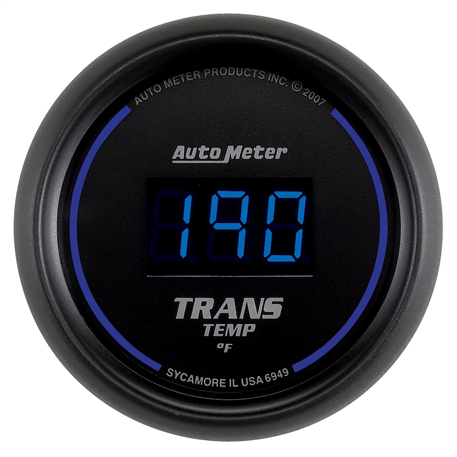 Auto Meter Auto Meter 6949 Cobalt; Digital Transmission Temperature Gauge