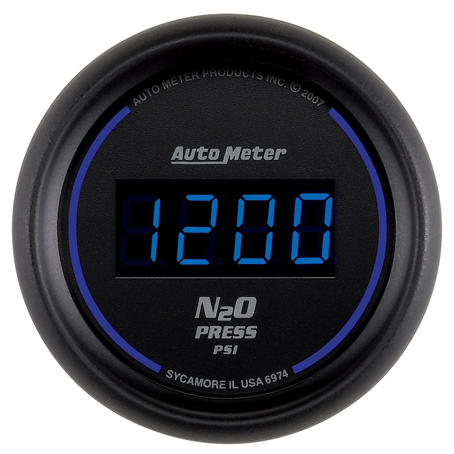 Auto Meter Auto Meter 6974 Cobalt; Digital Nitrous Pressure Gauge