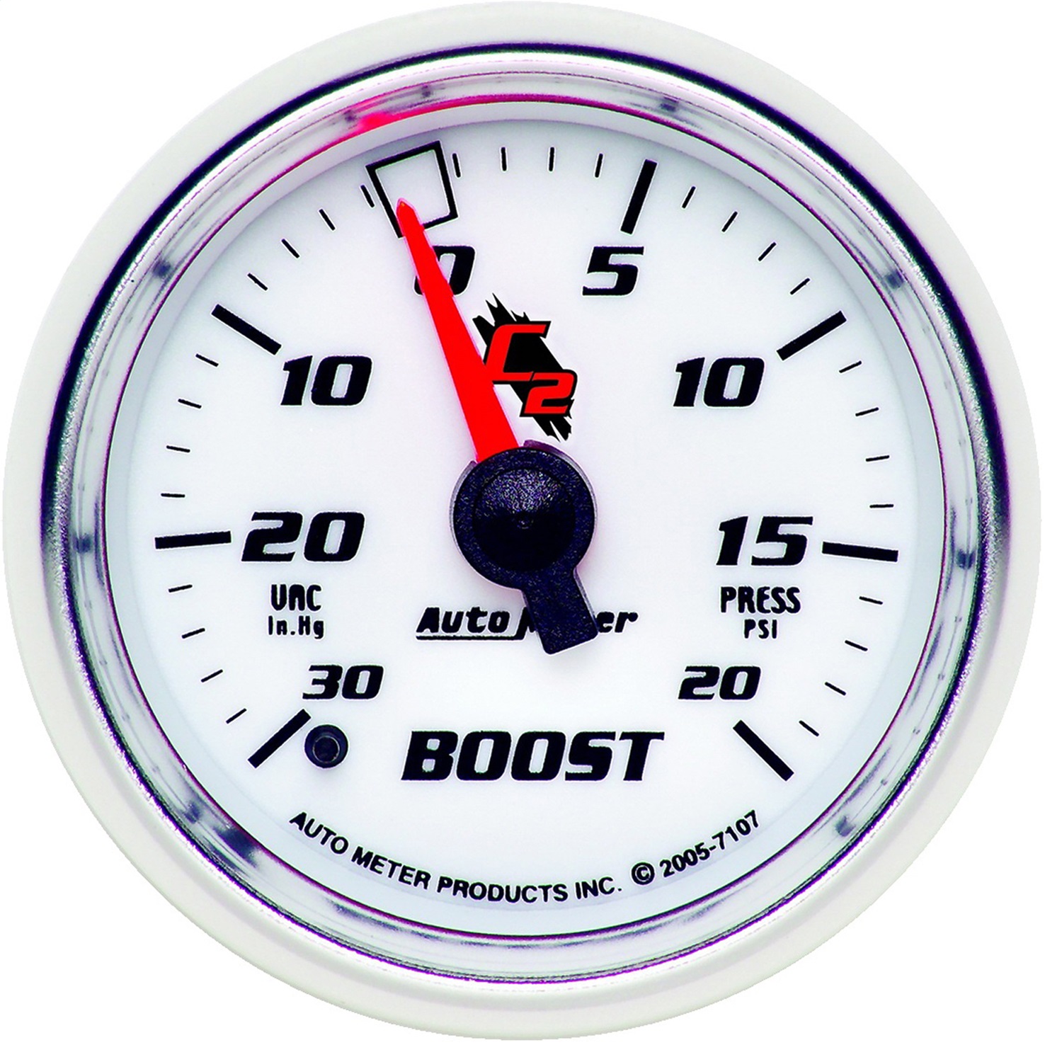 Auto Meter Auto Meter 7107 C2; Mechanical Boost/Vacuum Gauge