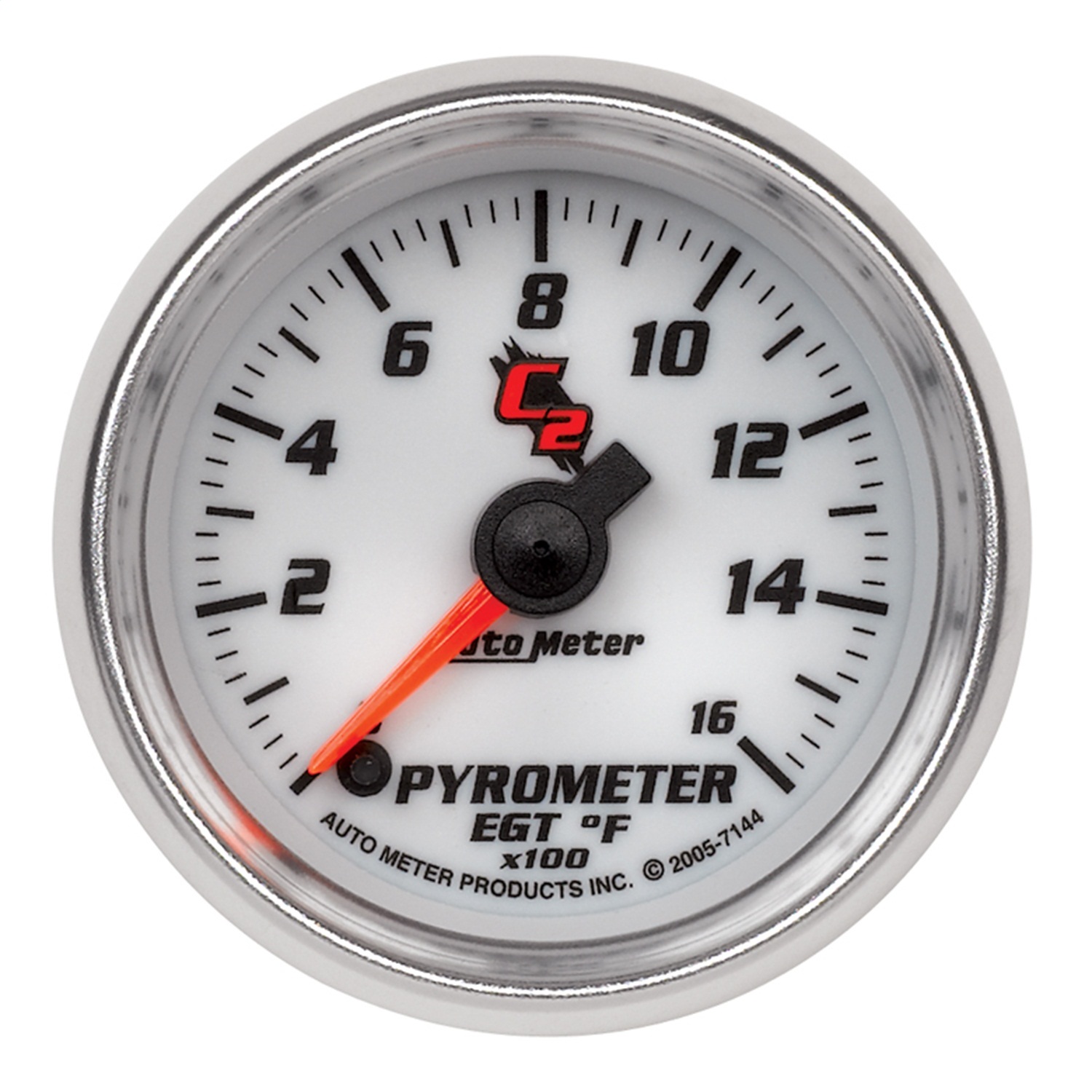 Auto Meter Auto Meter 7144 C2; Electric Pyrometer Gauge Kit