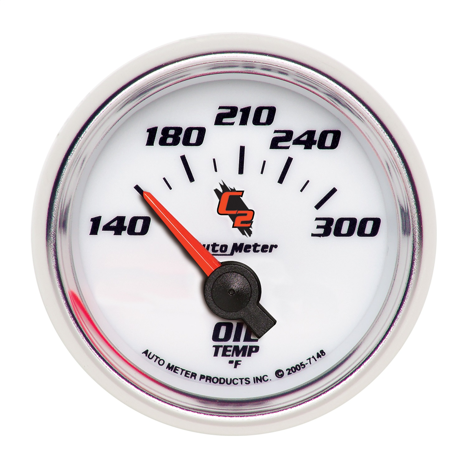 Auto Meter Auto Meter 7148 C2; Electric Oil Temperature Gauge