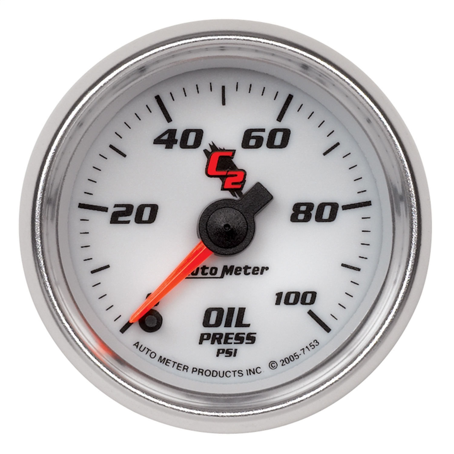 Electric oil pressure gauge