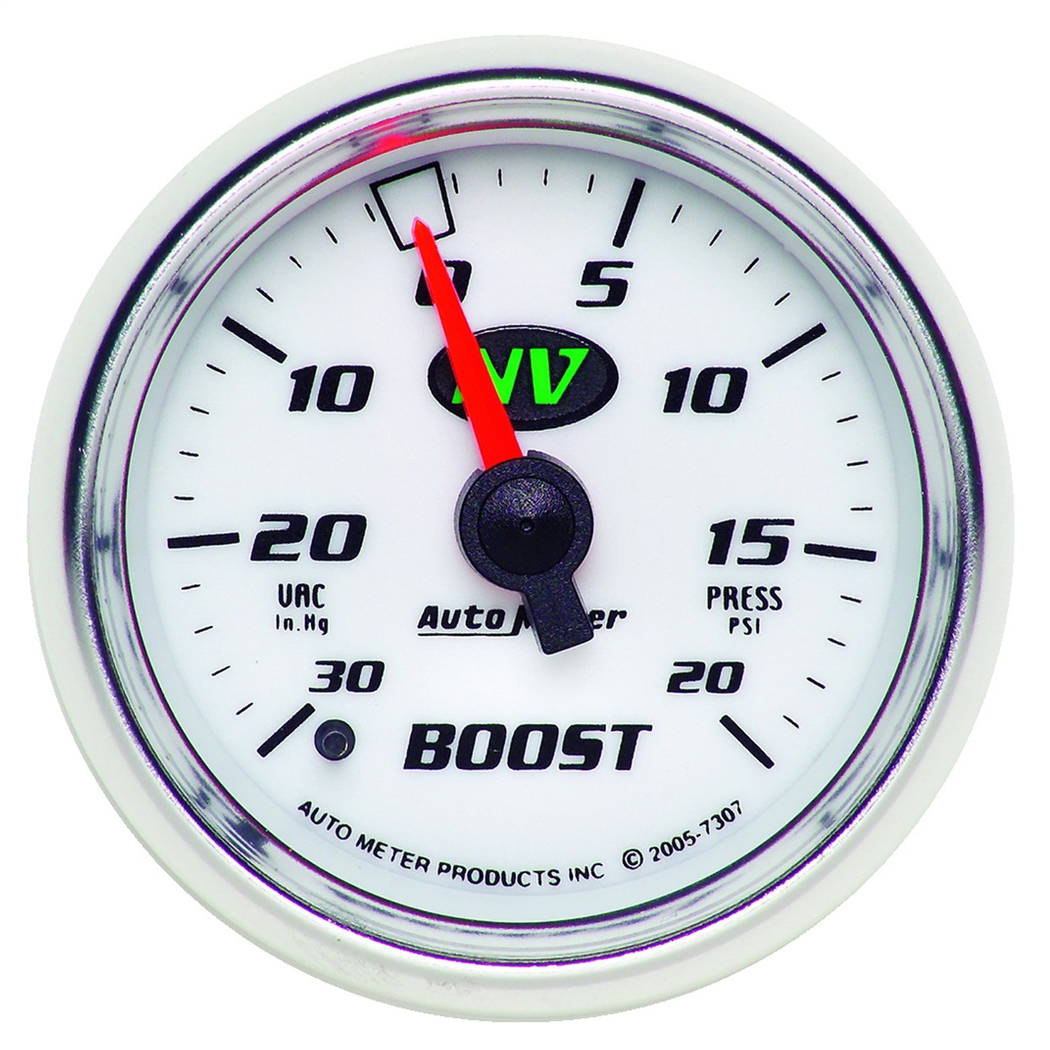 Auto Meter Auto Meter 7307 NV; Mechanical Boost/Vacuum Gauge