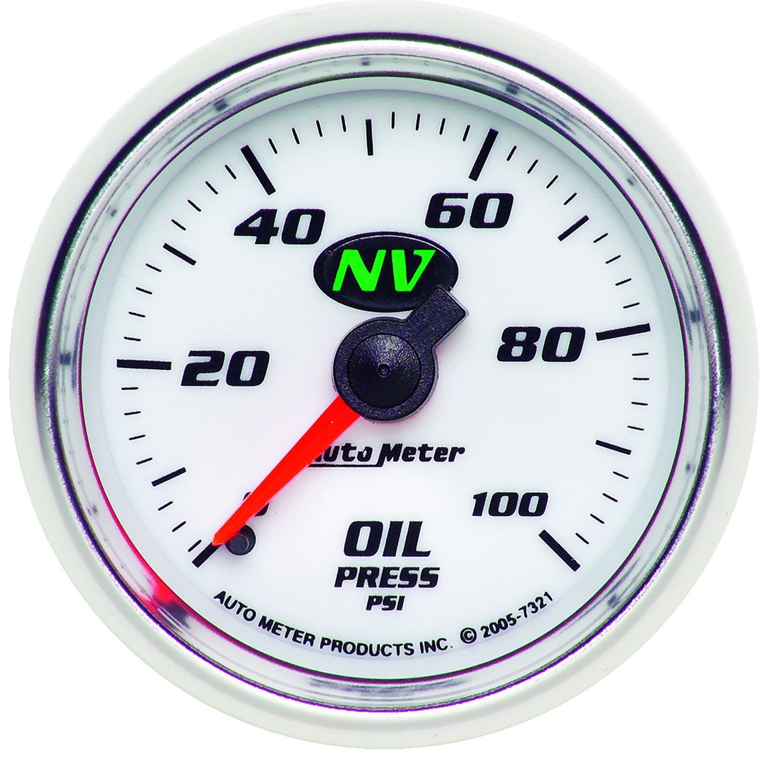 Auto Meter Auto Meter 7321 NV; Mechanical Oil Pressure Gauge