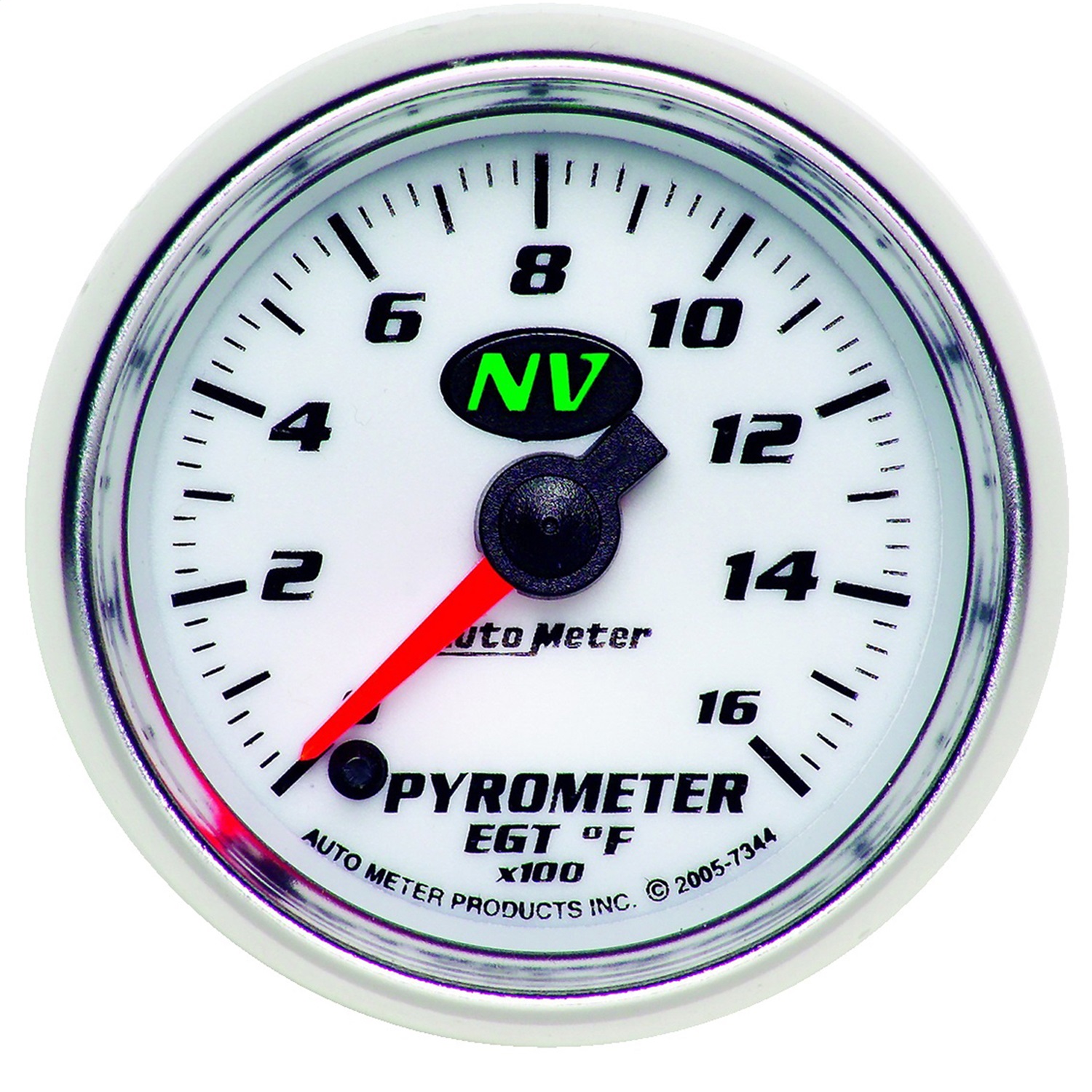 Auto Meter Auto Meter 7344 NV; Electric Pyrometer Gauge Kit