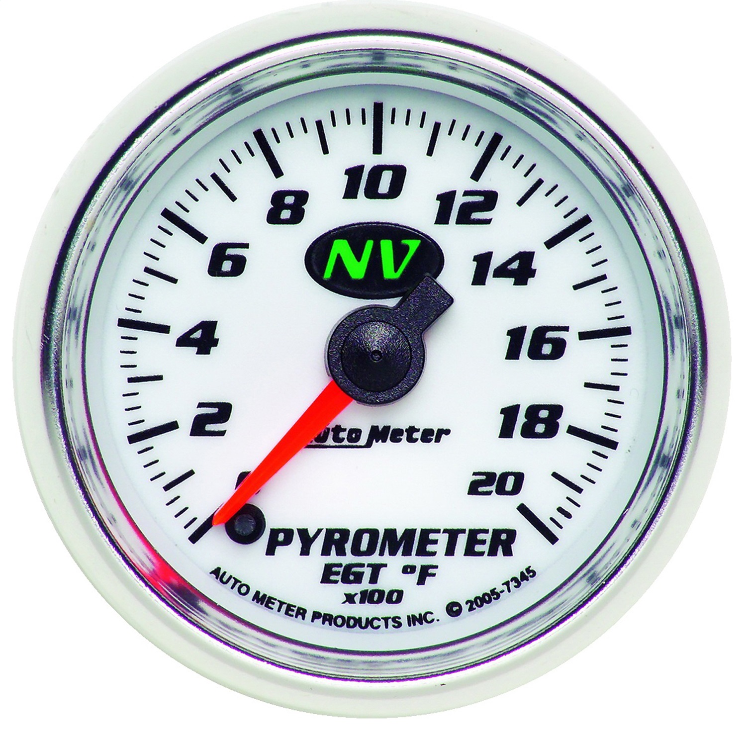 Auto Meter Auto Meter 7345 NV; Electric Pyrometer Gauge Kit