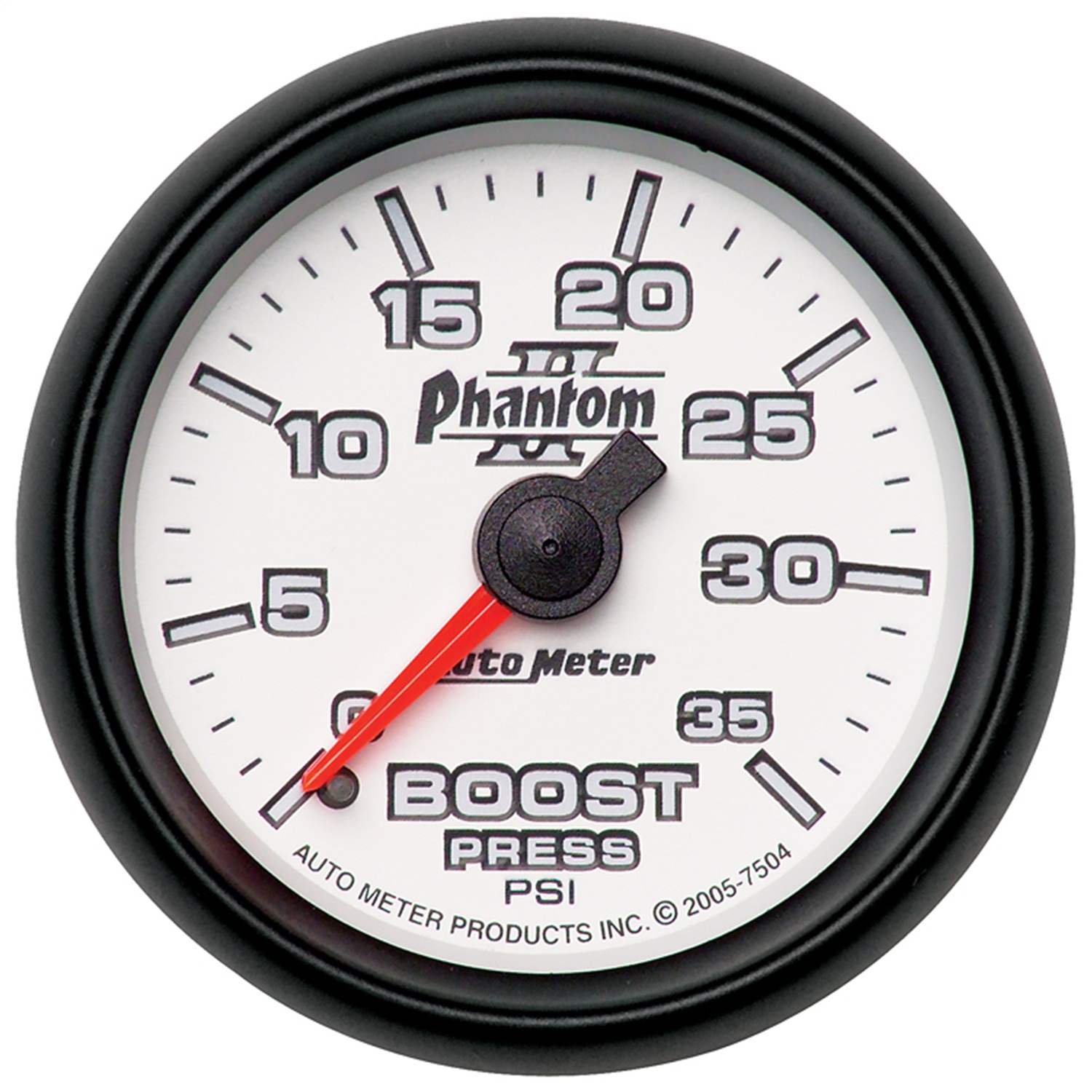 Auto Meter Auto Meter 7504 Phantom II; Mechanical Boost Gauge