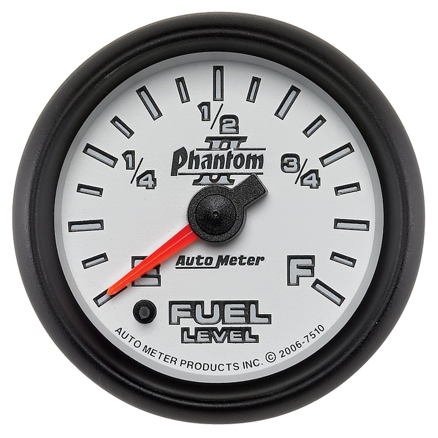 Auto Meter Auto Meter 7510 Phantom II; Electric Programmable Fuel Level Gauge