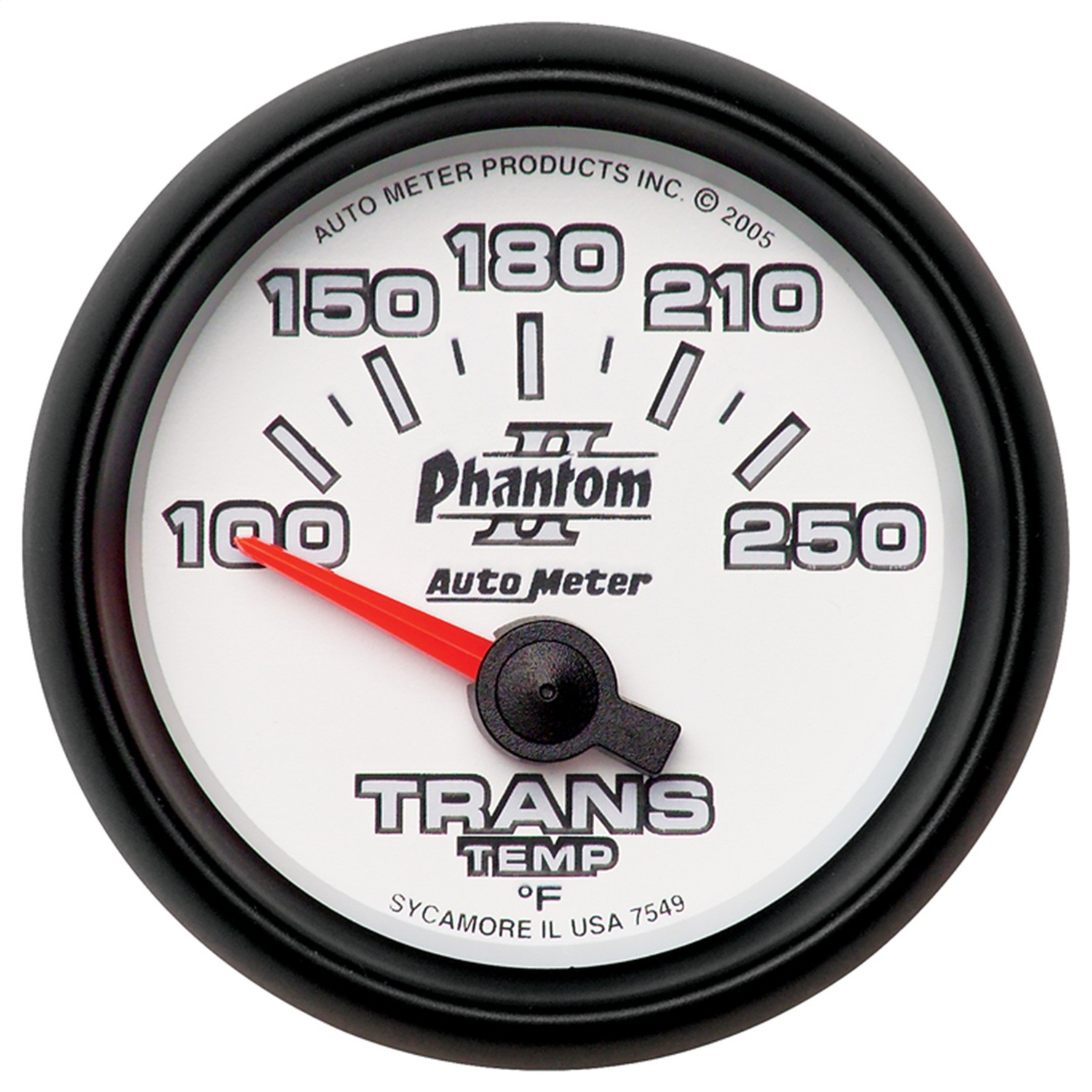 Auto Meter Auto Meter 7549 Phantom II; Electric Transmission Temperature Gauge