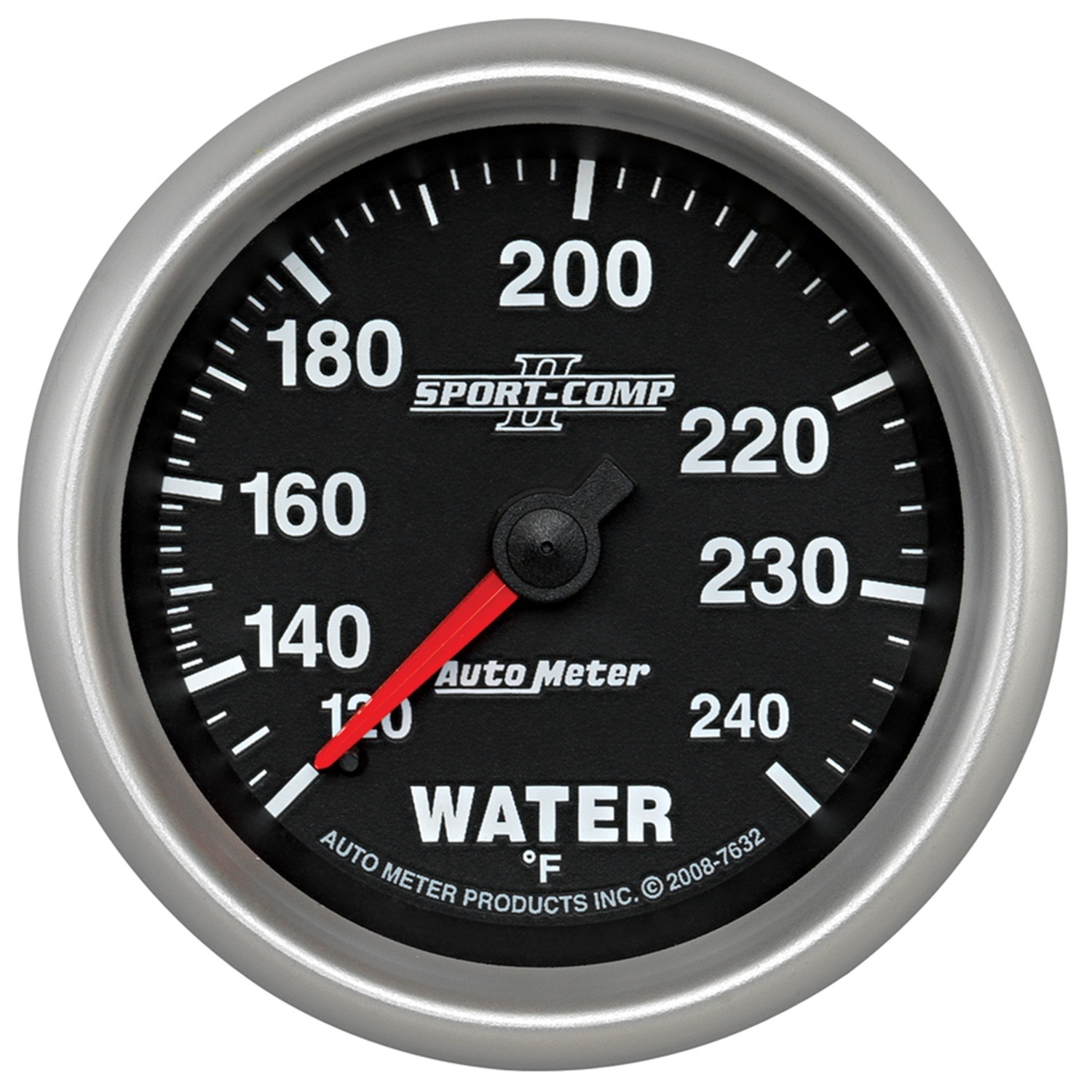 Auto Meter Auto Meter 7632 Sport-Comp II; Mechanical Water Temperature Gauge