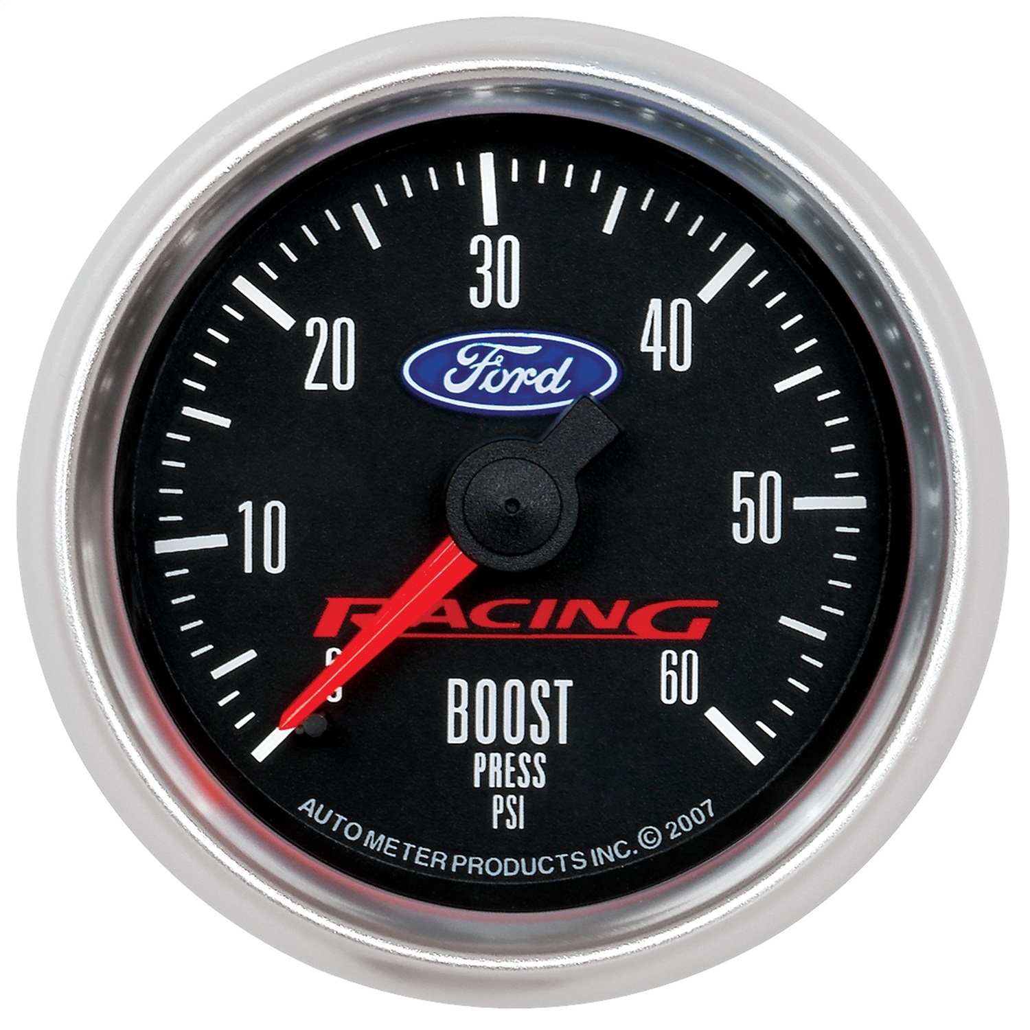 Auto Meter Auto Meter 880106 Ford Racing Series; Mechanical Boost Gauge