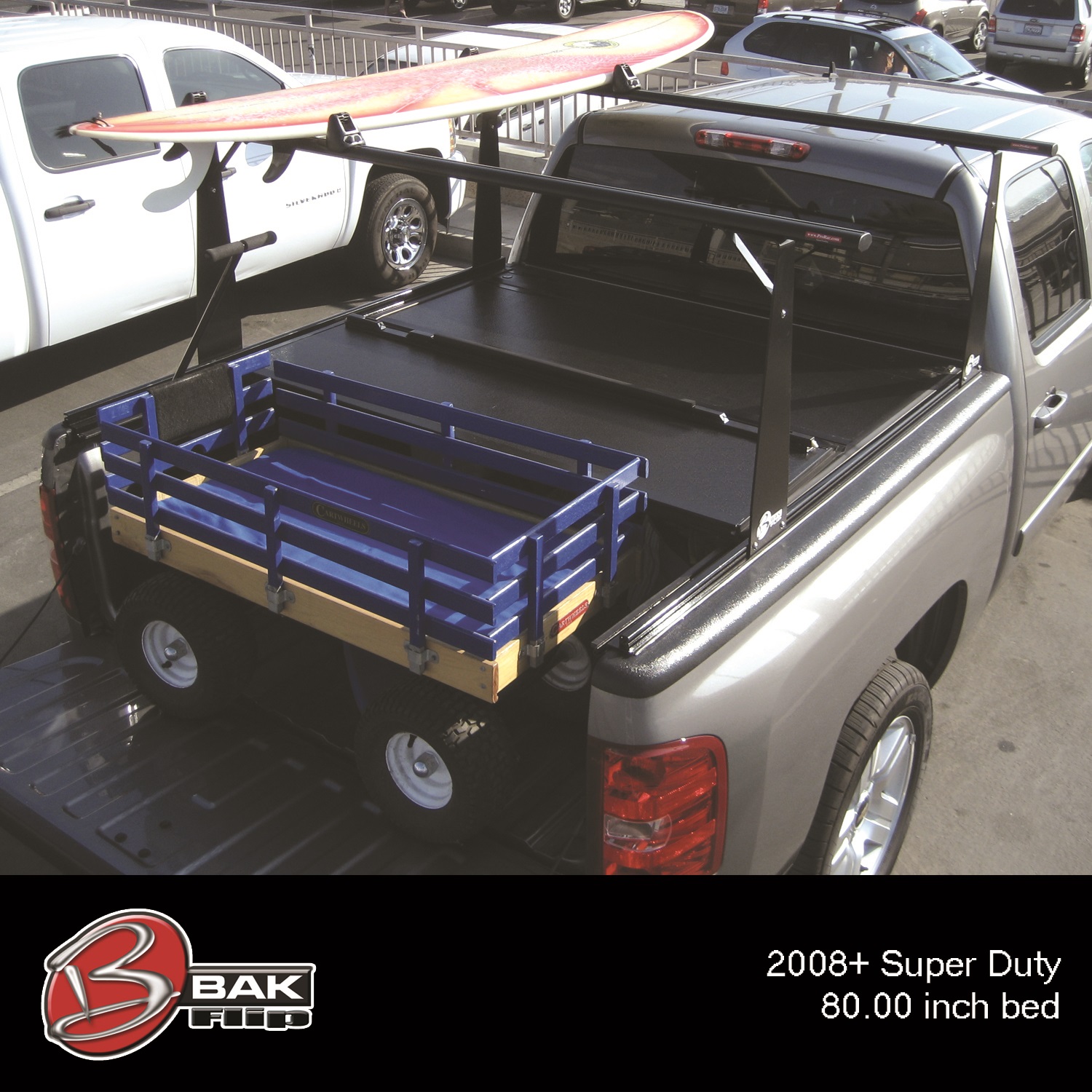 BAK Industries BAK Industries 26328BT Tonneau Cover/Truck Bed Rack Kit