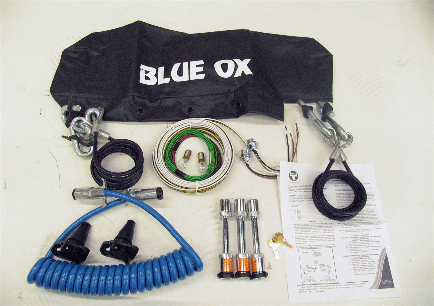 Blue Ox Blue Ox BX88109 Towing Accessories Kit