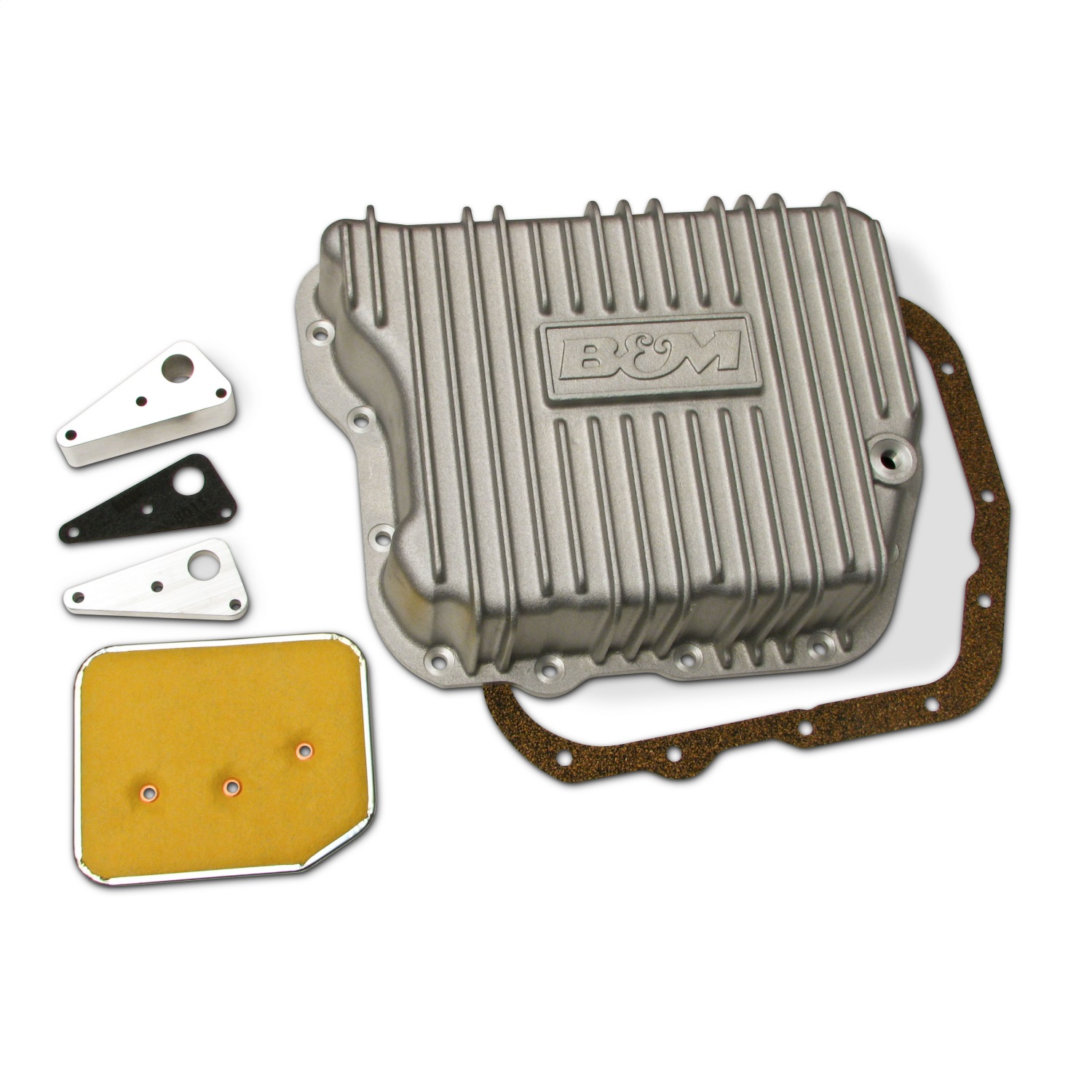 B&M B&M 10280 Cast Aluminum Automatic Transmission Oil Pan