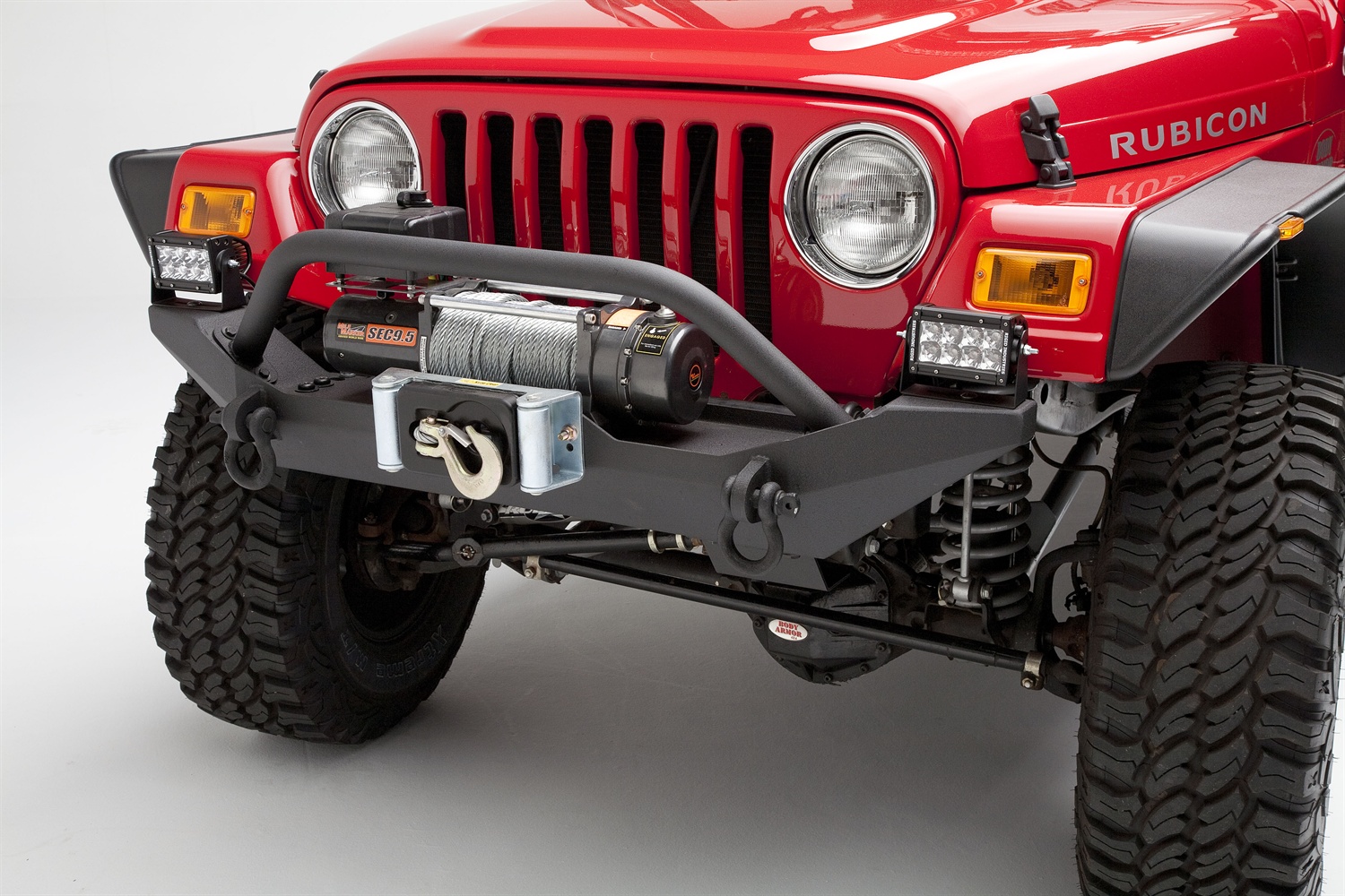 Body Armor Body Armor TJ-19531 Front Base Bumper 87-06 Wrangler (TJ) Wrangler (YJ)