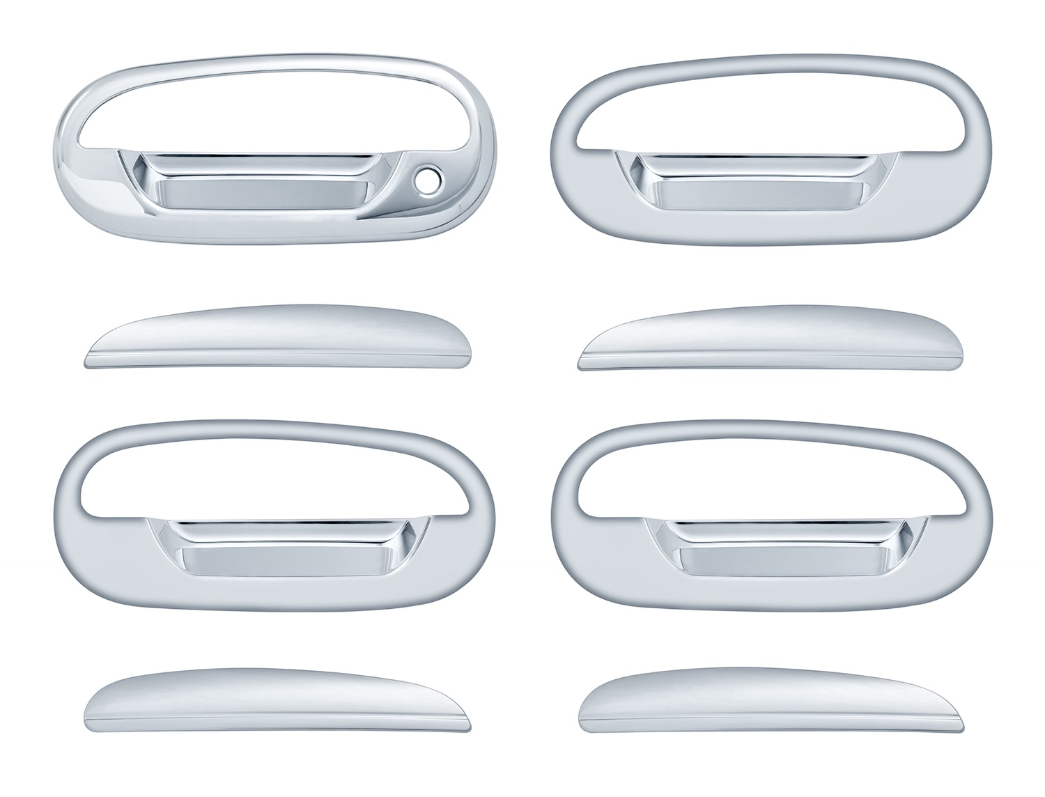 Brite Chrome Brite Chrome 11306NK Door Handle Cover Fits 97-03 Expedition F-150