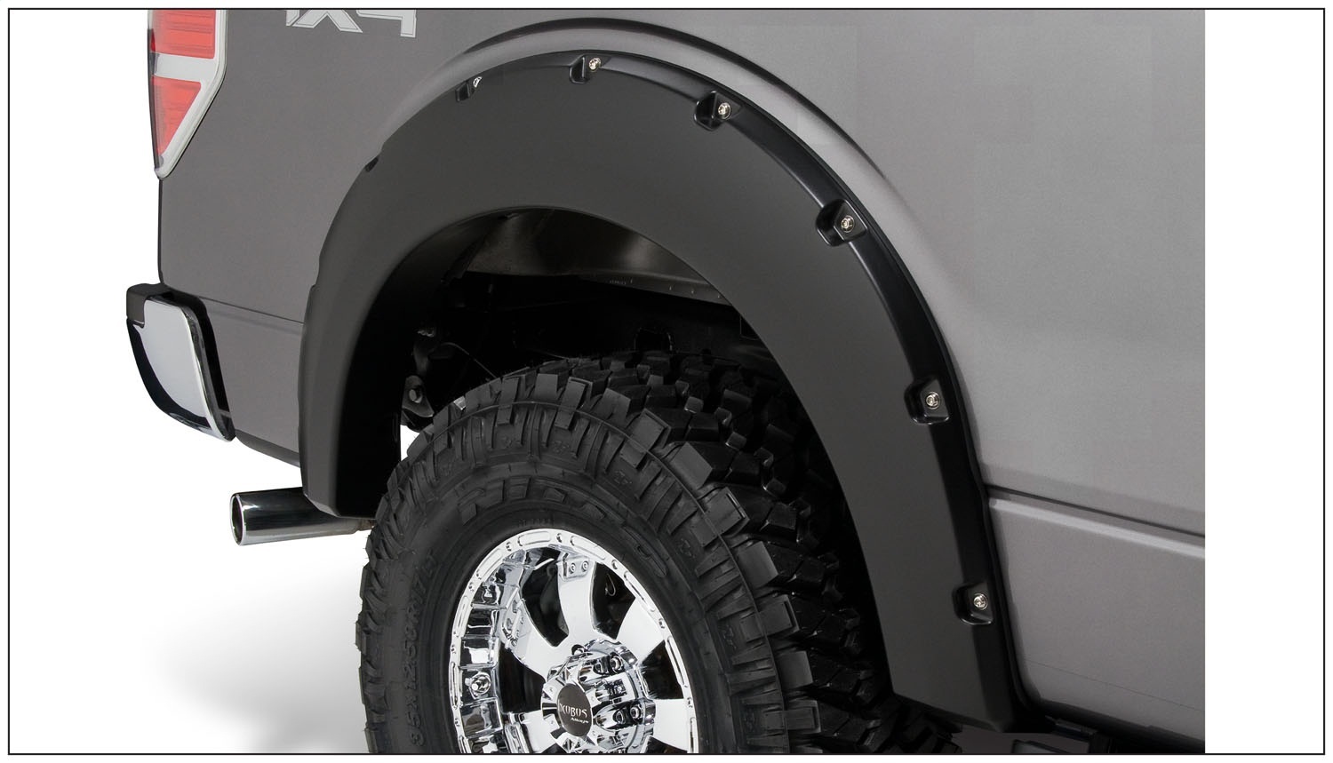 Bushwacker Bushwacker 20080-02 Pocket Style Fender Flares 09-13 F-150