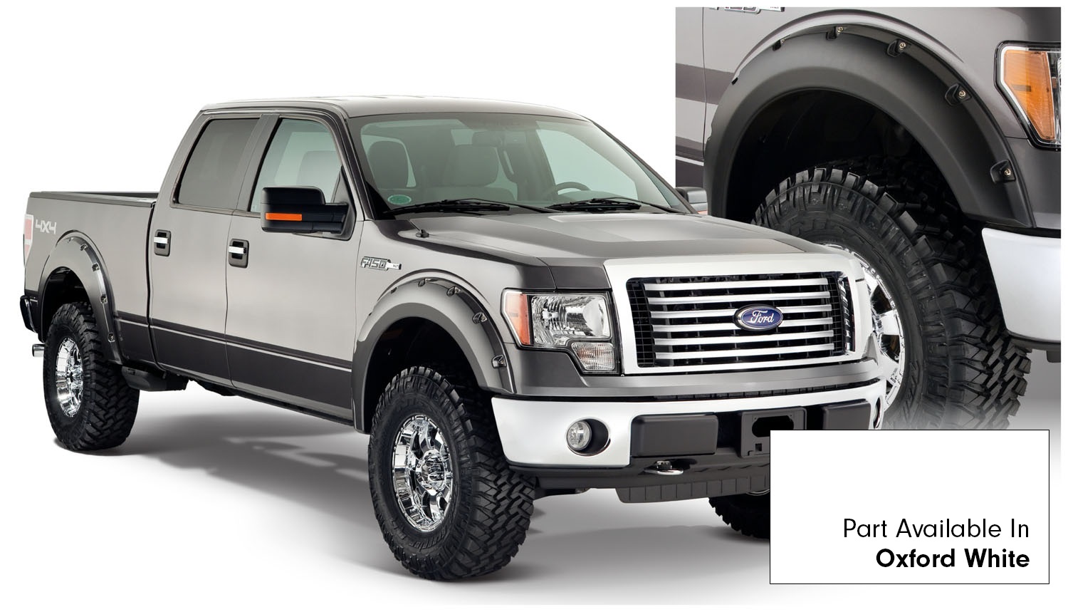 Bushwacker Bushwacker 20929-12 Pocket Style Fender Flares 09-14 F-150