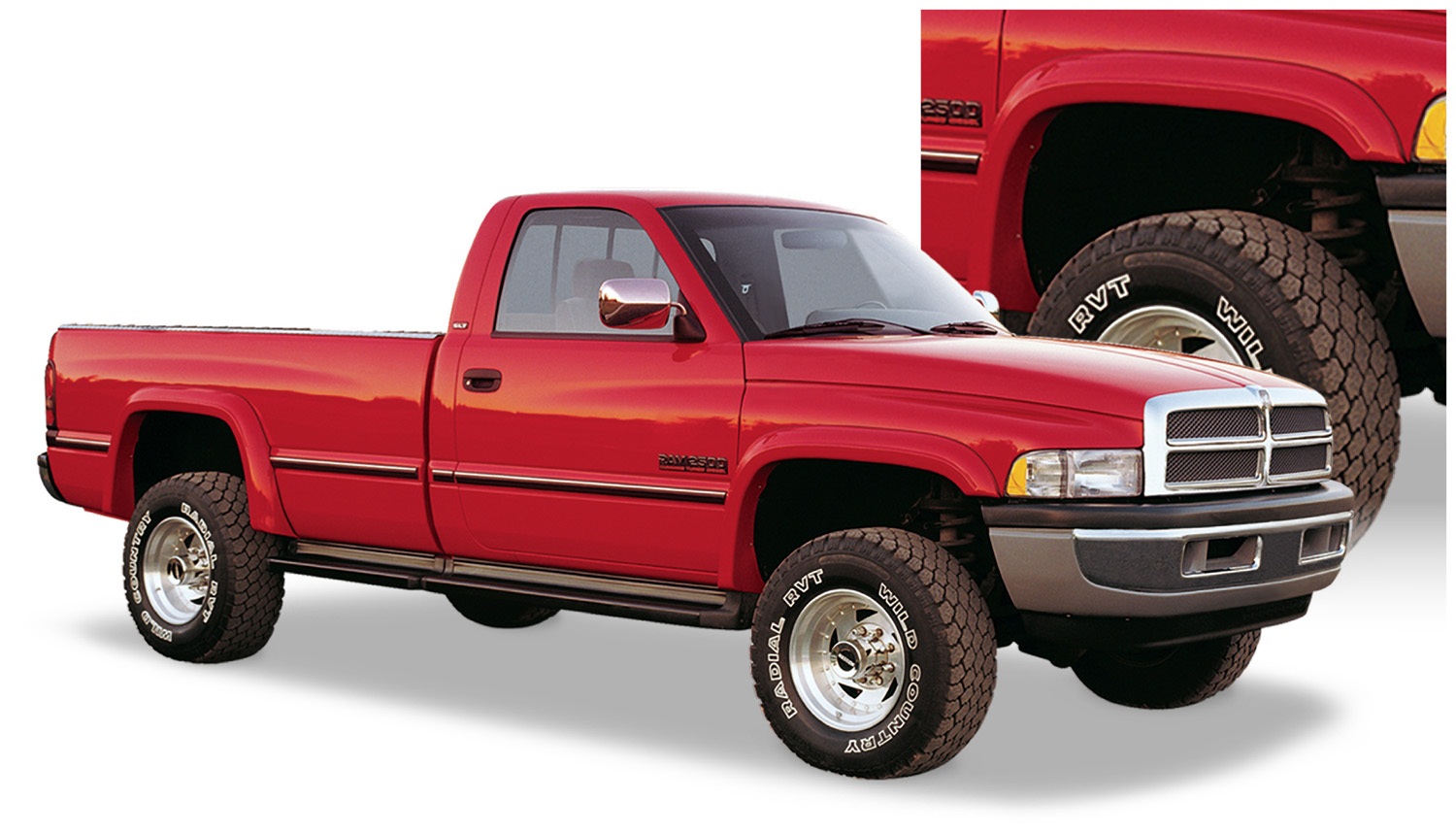 Bushwacker Bushwacker 50902-11 Extend-A-Fender Flares