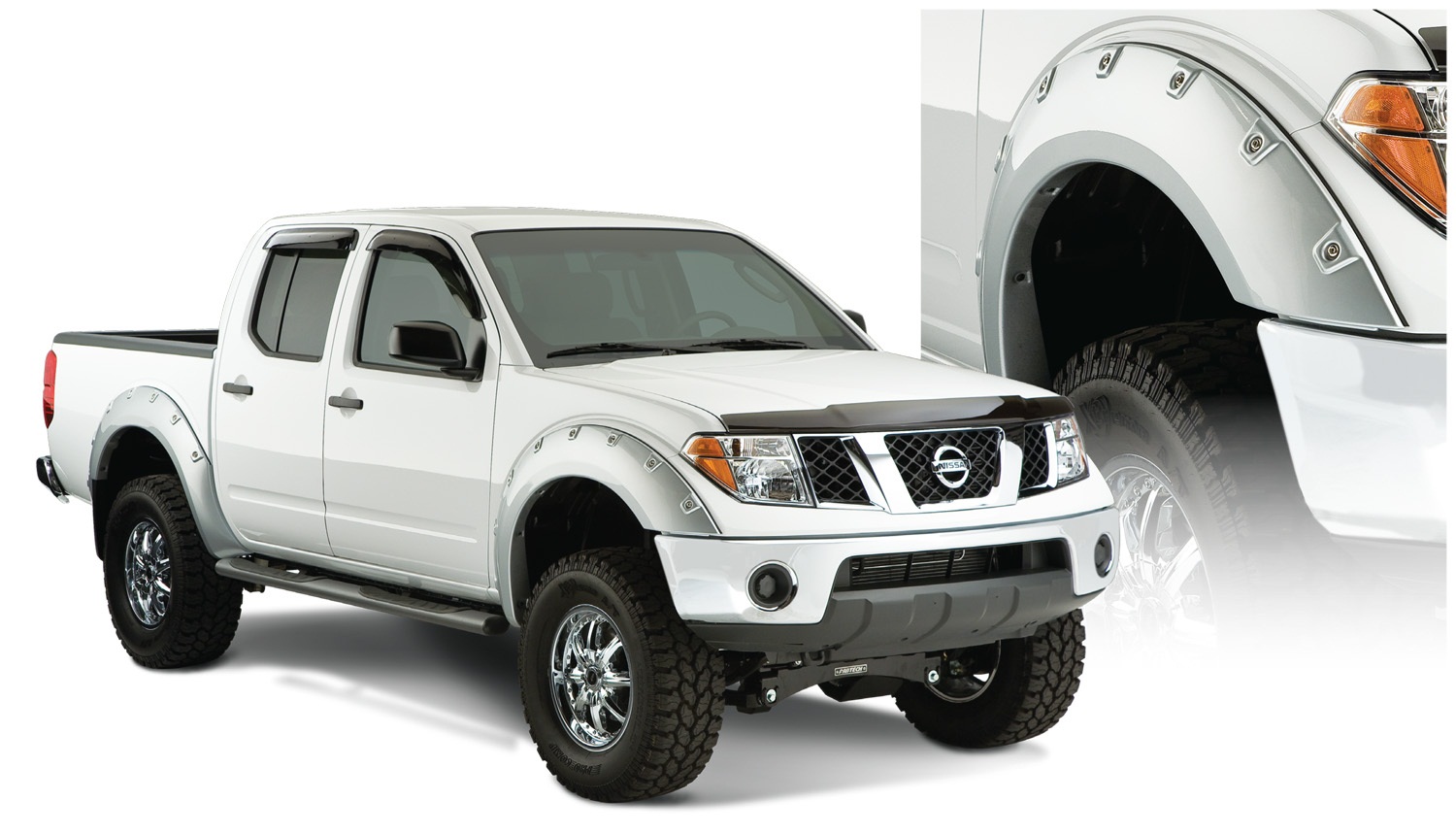 Bushwacker Bushwacker 71907-02 Boss Pocket Style Fender Flares 05-12 Frontier