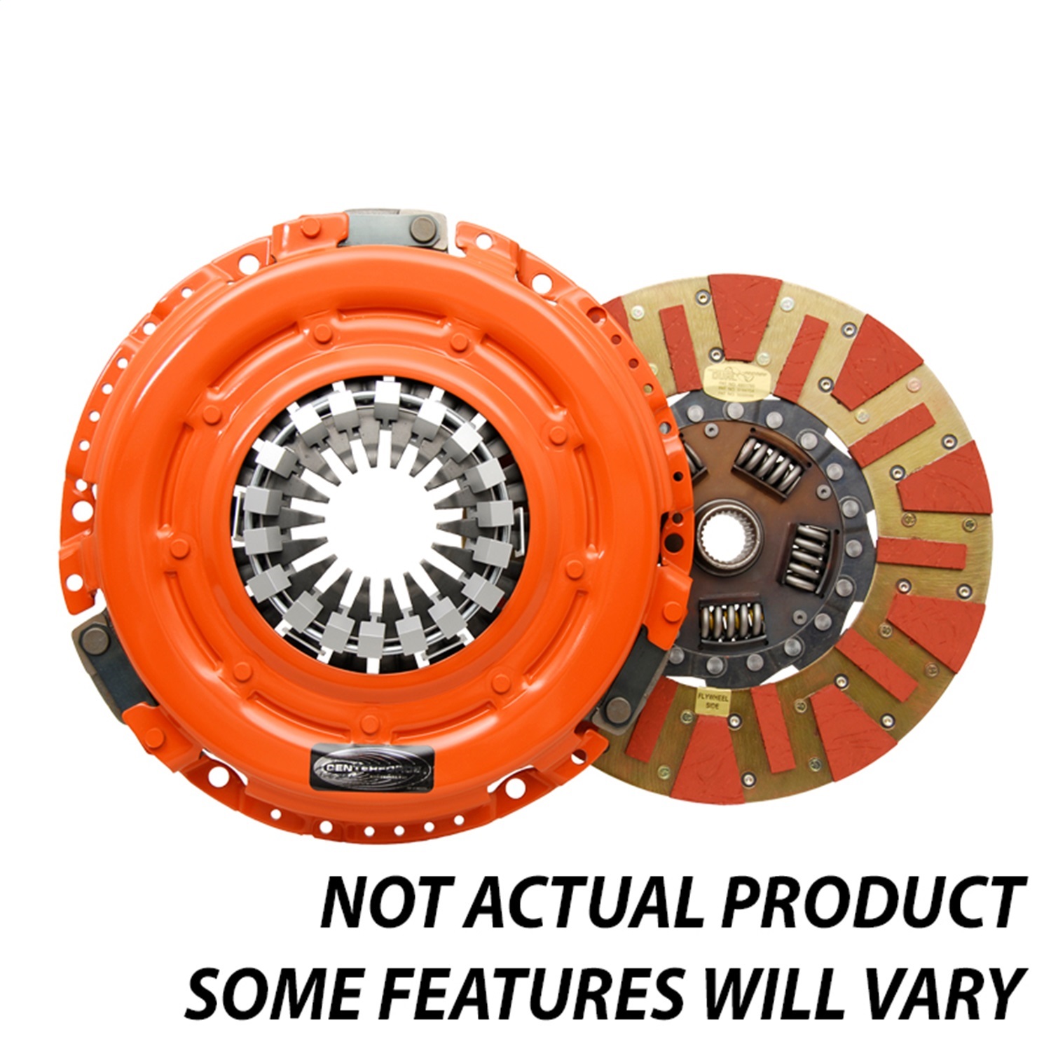 Centerforce Centerforce DF175810 Dual Friction Clutch Pressure Plate And Disc Set