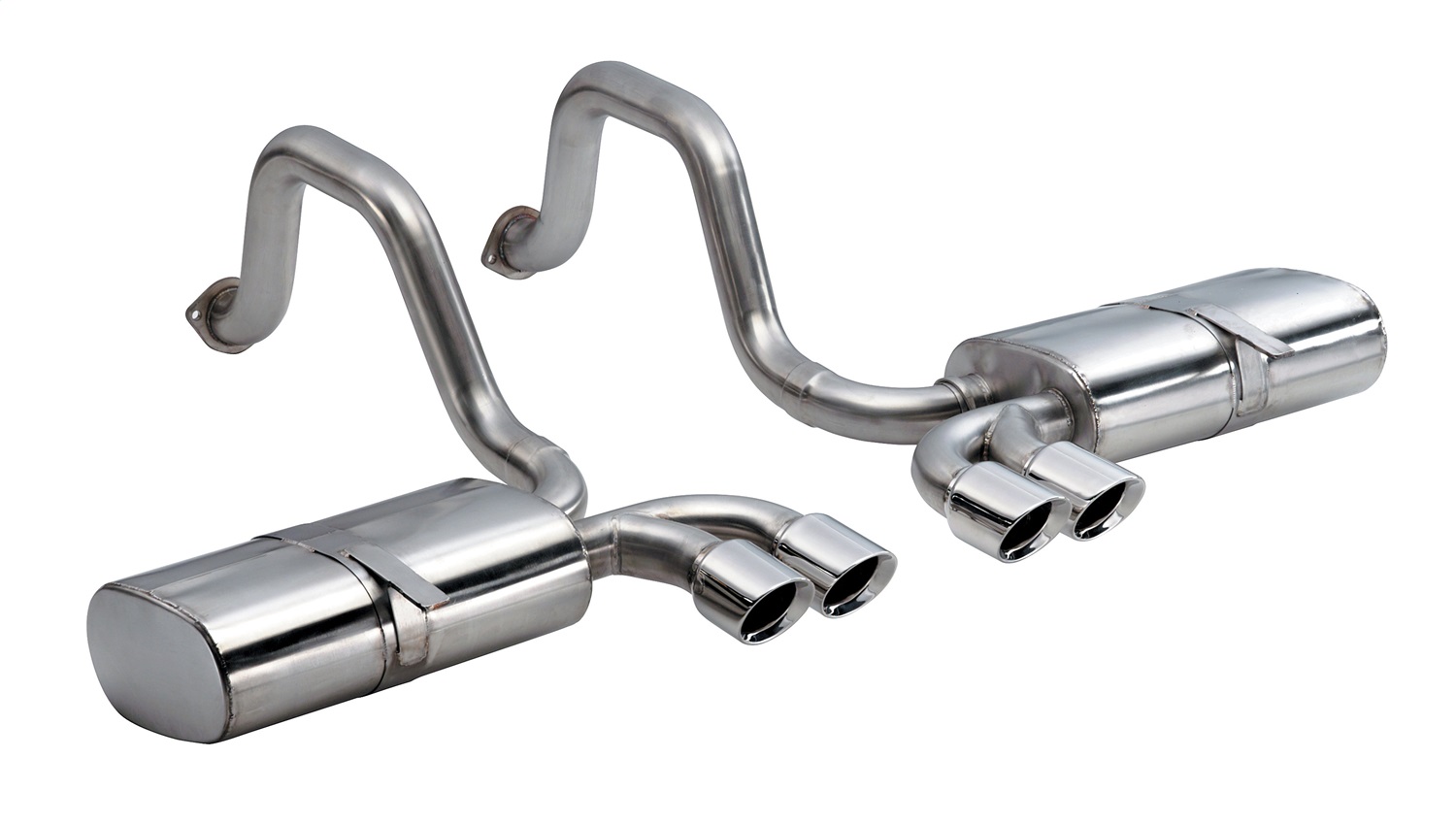 Corsa Performance Corsa Performance 14111 Pace Axle-Back Exhaust System 97-04 Corvette